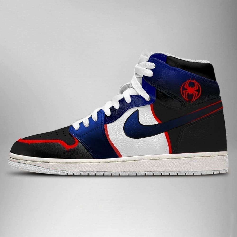 Spider-Man Miles Morales High-Top Sneakers Retro Streetwear Vibe Shoes For Men And Women - Image 3