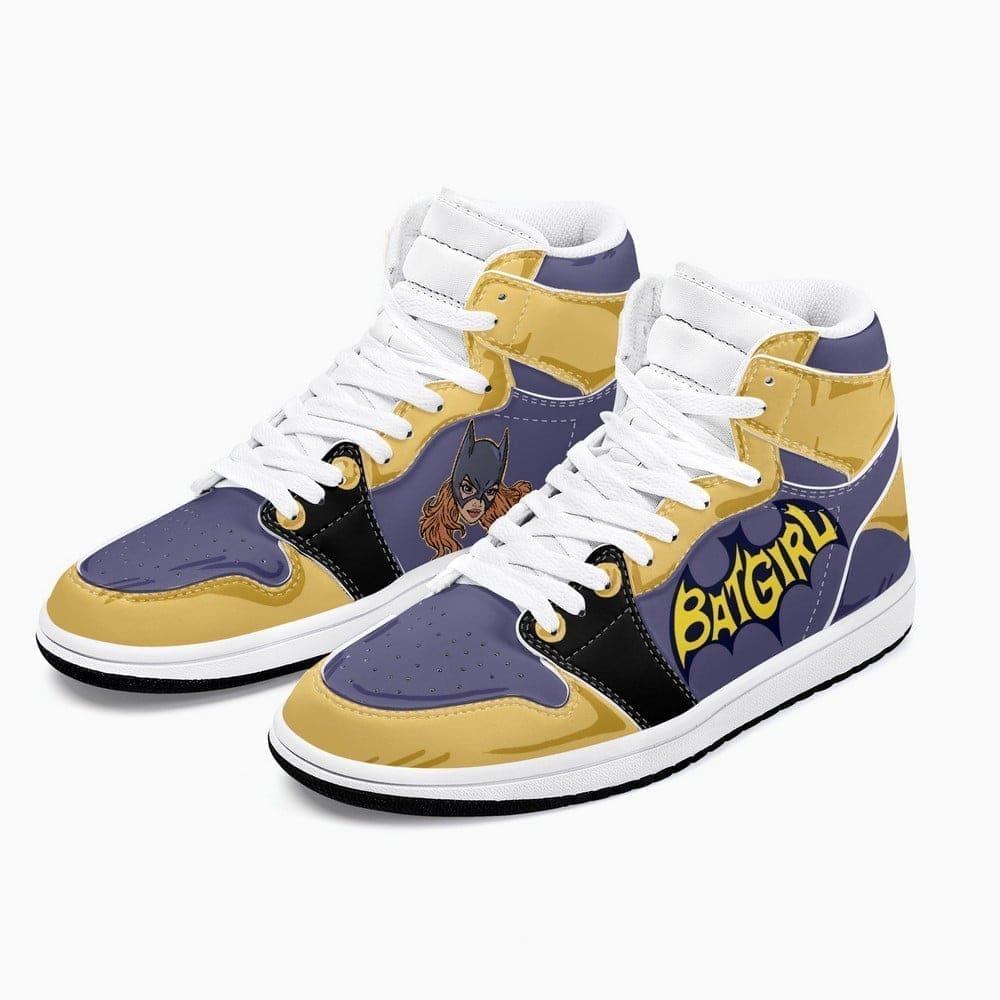 DC Batgirl High-Top Sneakers Retro Streetwear Vibe Shoes For Men And Women - Image 3