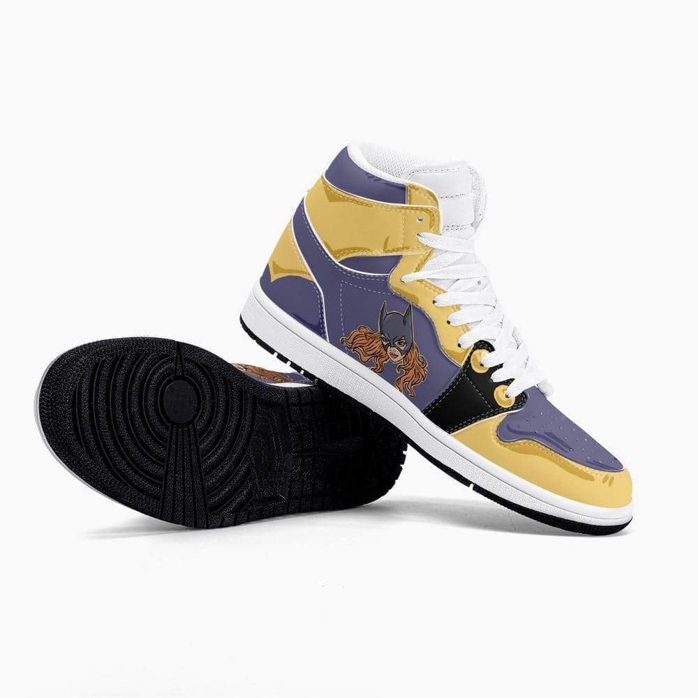 DC Batgirl High-Top Sneakers Retro Streetwear Vibe Shoes For Men And Women - Image 4
