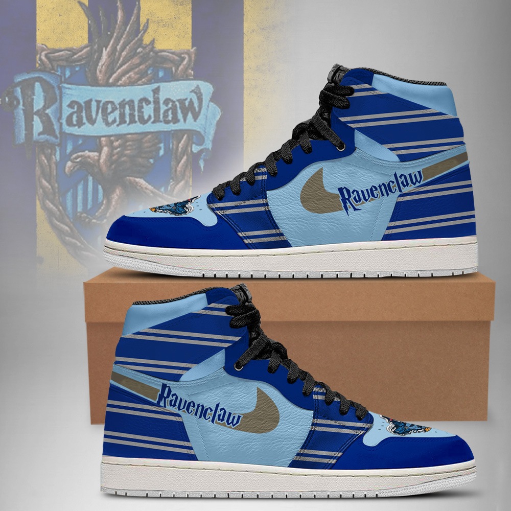 Ravenclaw Harry Potter V2 High-Top Sneakers Retro Streetwear Vibe Shoes For Men And Women - Image 2