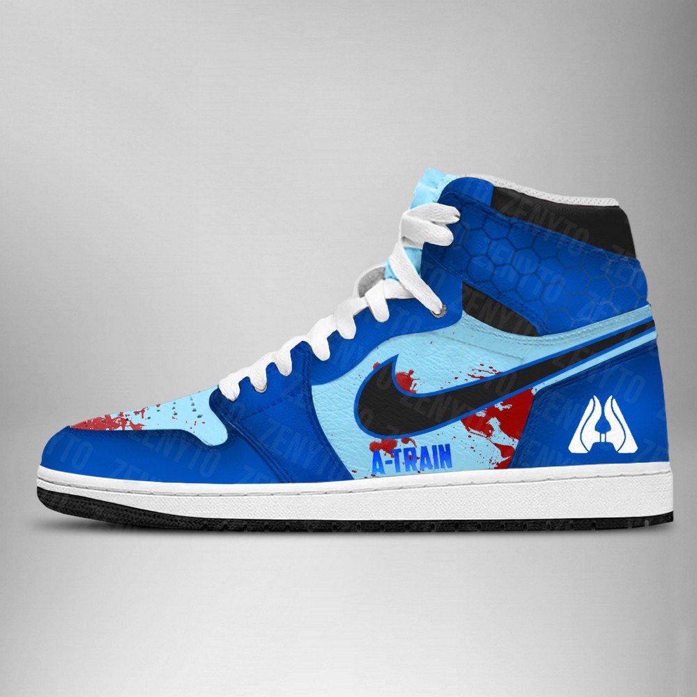 The Boys A-Train High-Top Sneakers Retro Streetwear Vibe Shoes For Men And Women - Image 2