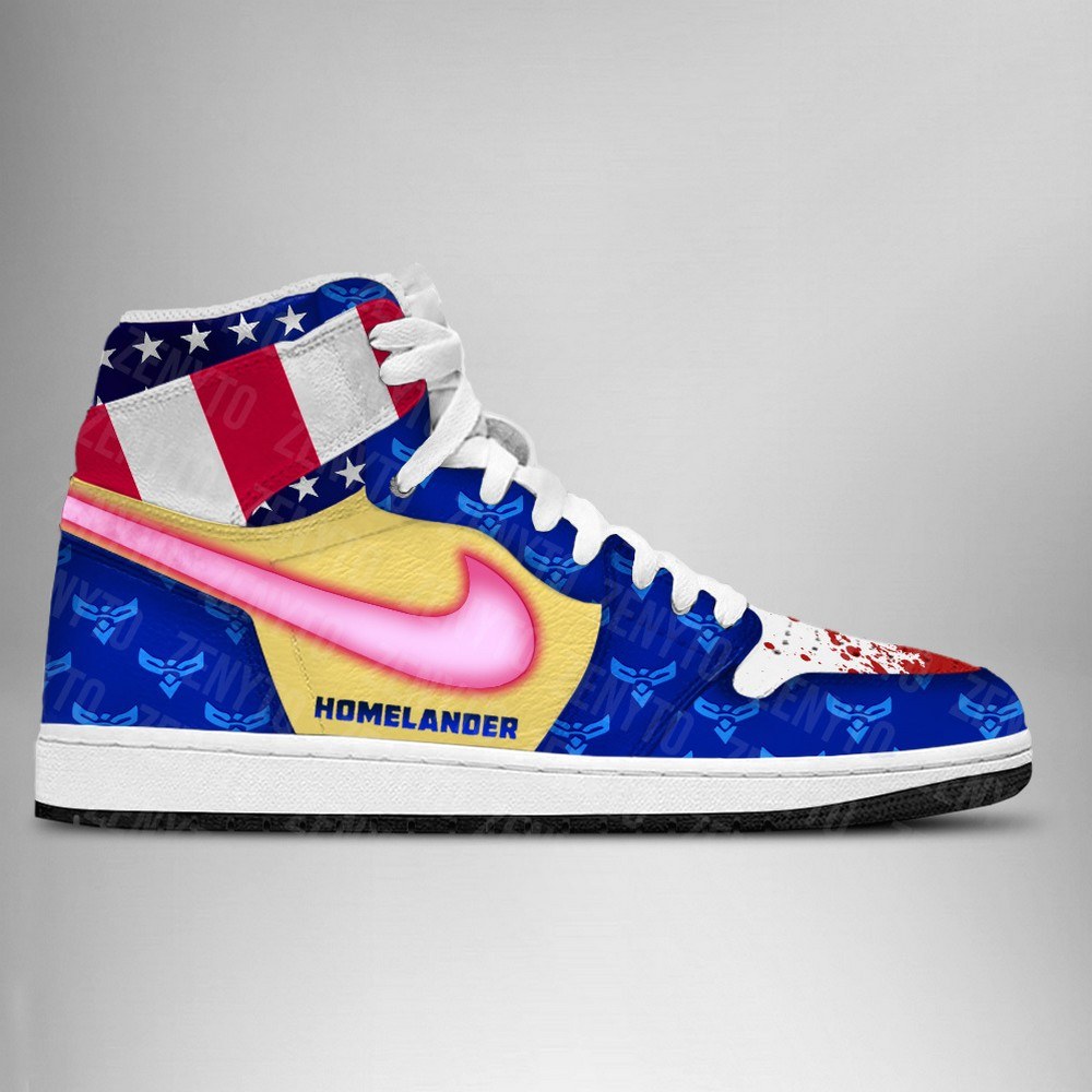 The Boys Homelander High-Top Sneakers Retro Streetwear Vibe Shoes For Men And Women - Image 2