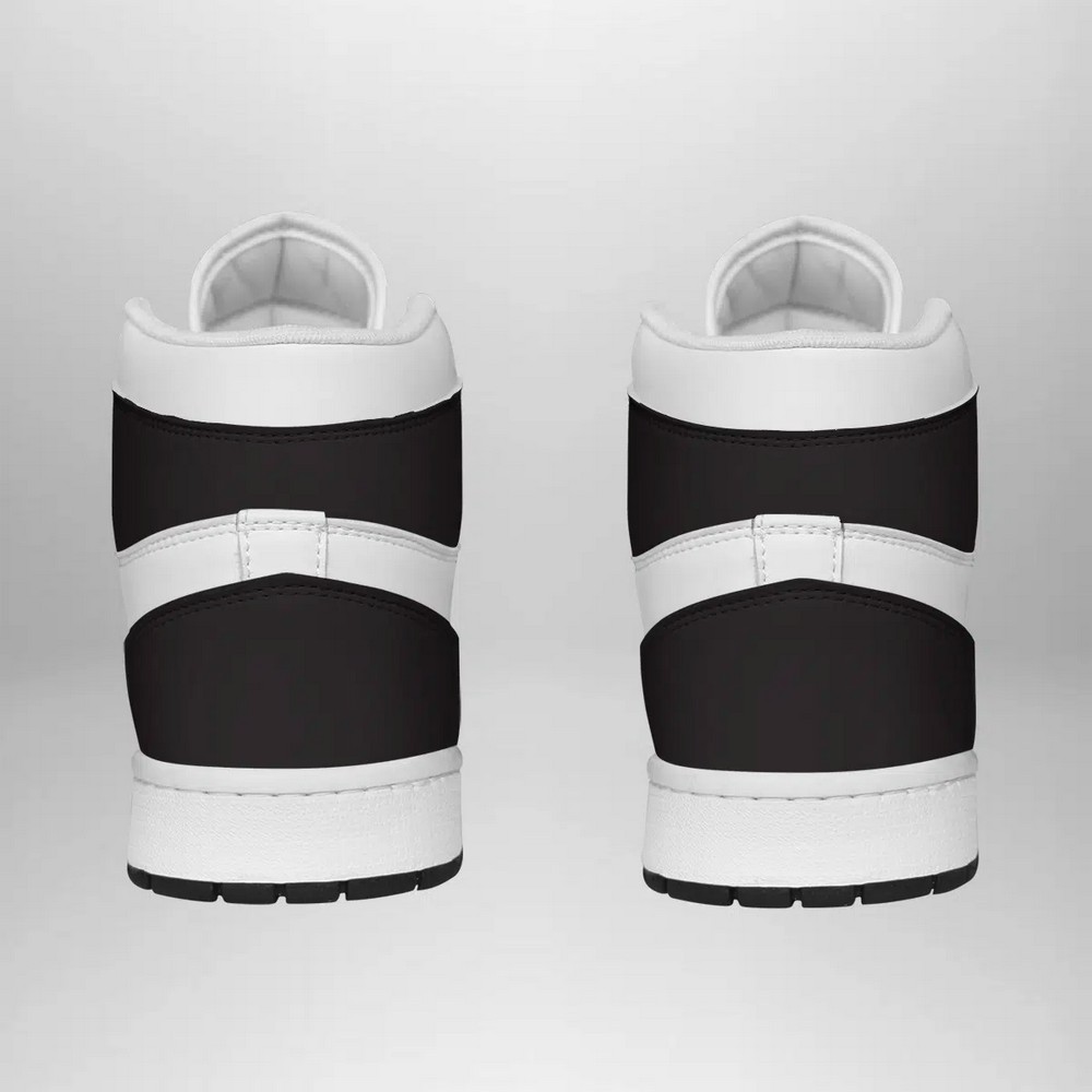 Black Ranger Mighty Morphin High-Top Sneakers Retro Streetwear Vibe Shoes For Men And Women - Image 3