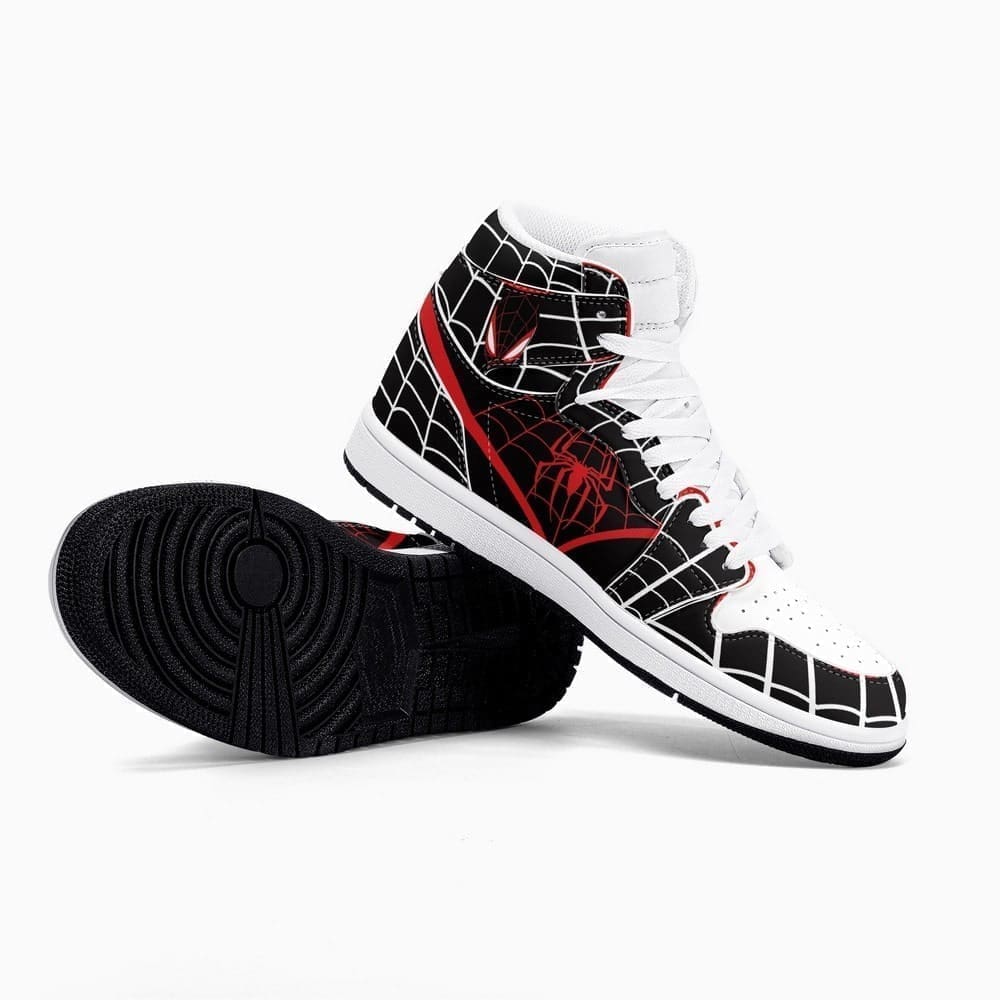 Marvel Spiderman High-Top Sneakers Retro Streetwear Vibe Shoes For Men And Women - Image 2