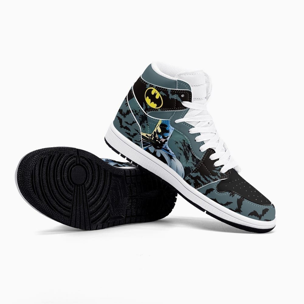 DC Batman High-Top Sneakers Retro Streetwear Vibe Shoes For Men And Women - Image 3