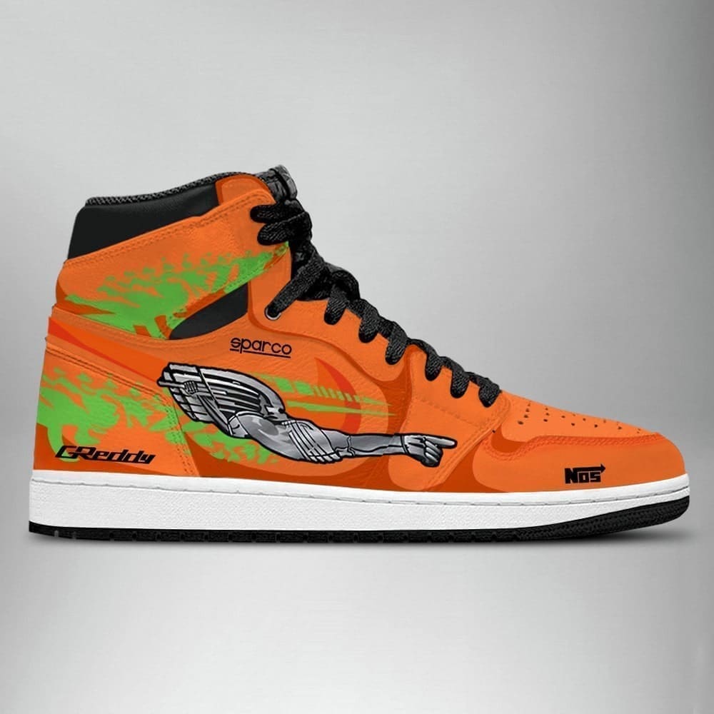 Fast and Furious High-Top Sneakers Retro Streetwear Vibe Shoes For Men And Women - Image 3