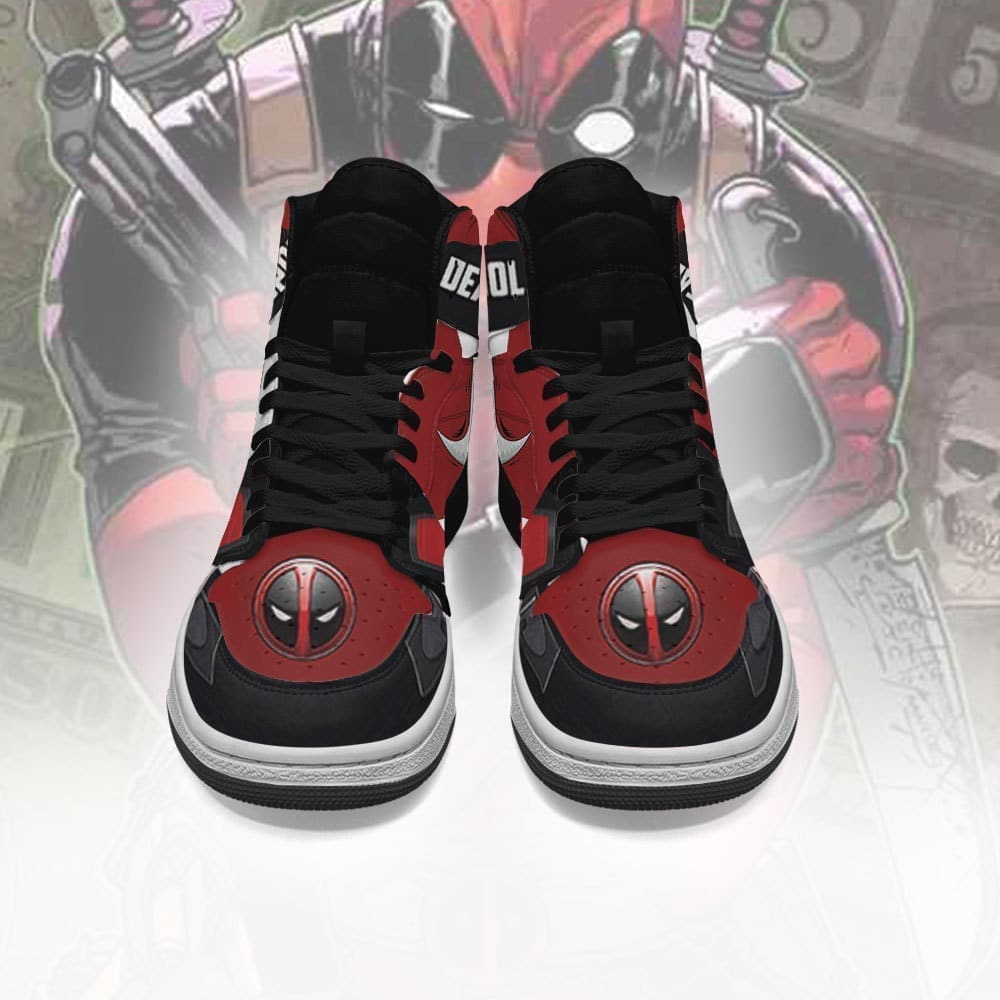 Deadpool High-Top Sneakers Retro Streetwear Vibe Shoes For Men And Women - Image 3