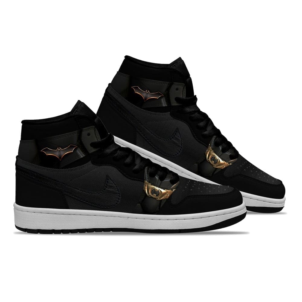 Batman High-Top Sneakers Retro Streetwear Vibe Shoes For Men And Women - Image 3