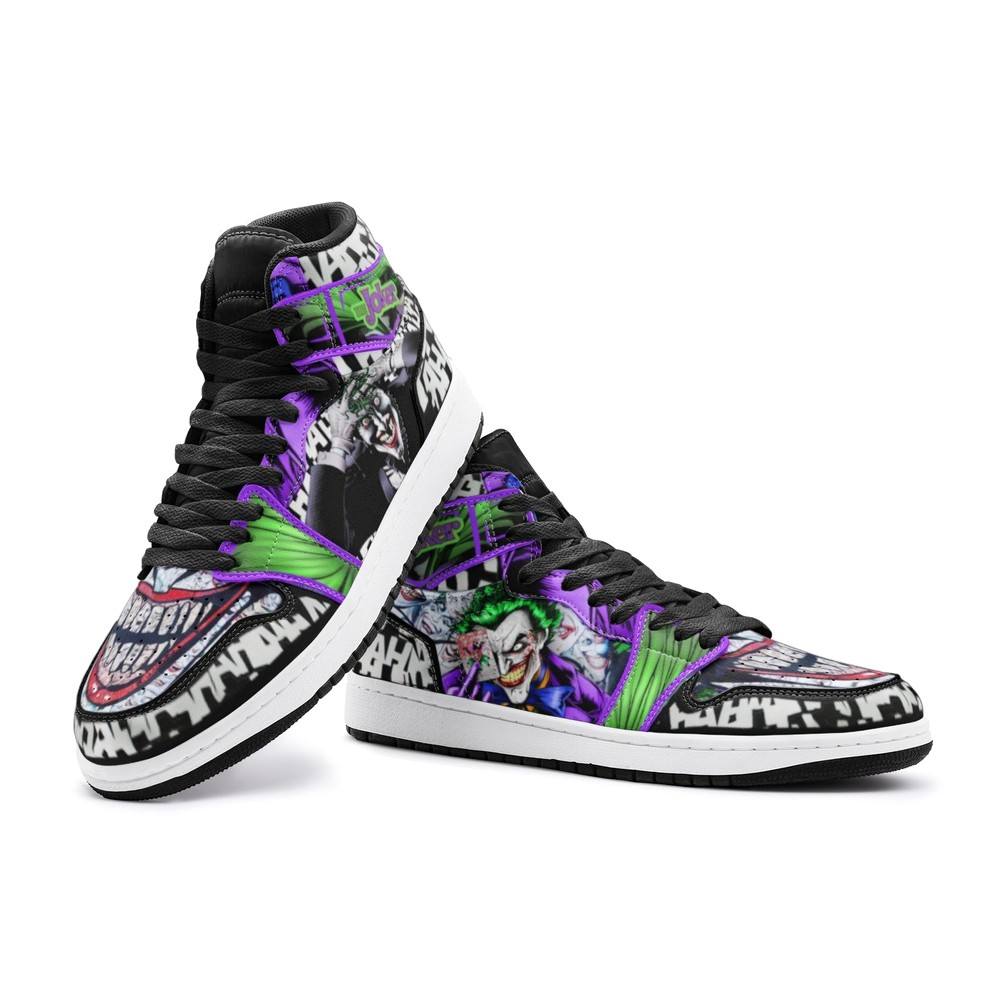 The Joker High-Top Sneakers Retro Streetwear Vibe Shoes For Men And Women - Image 3