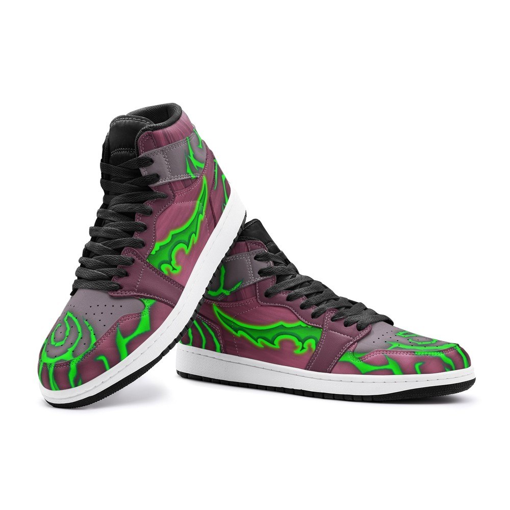 Terrorblade The Soul Keeper High-Top Sneakers Retro Streetwear Vibe Shoes For Men And Women - Image 3