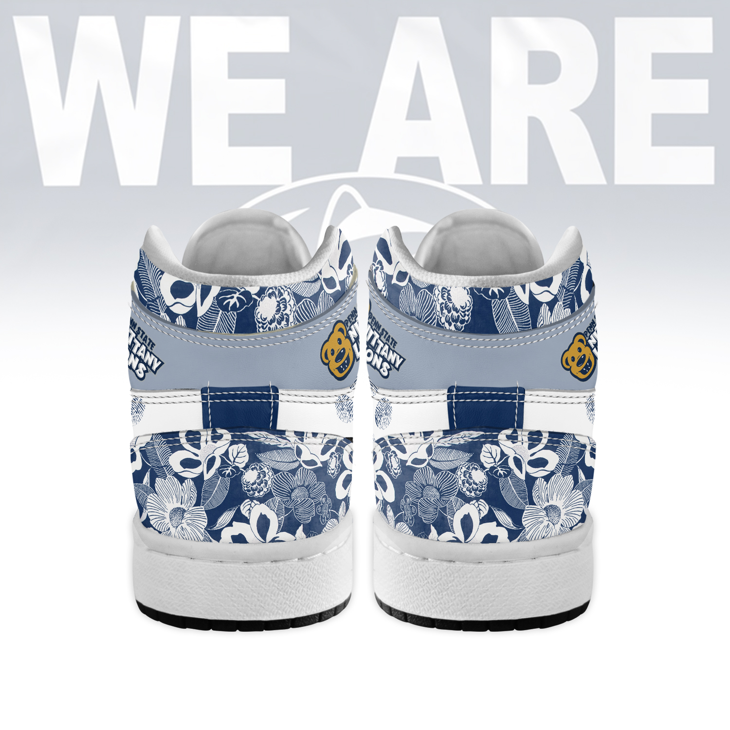 Penn State Nittany Lions High-Top Sneakers Retro Streetwear Vibe Shoes For Men And Women - Image 3