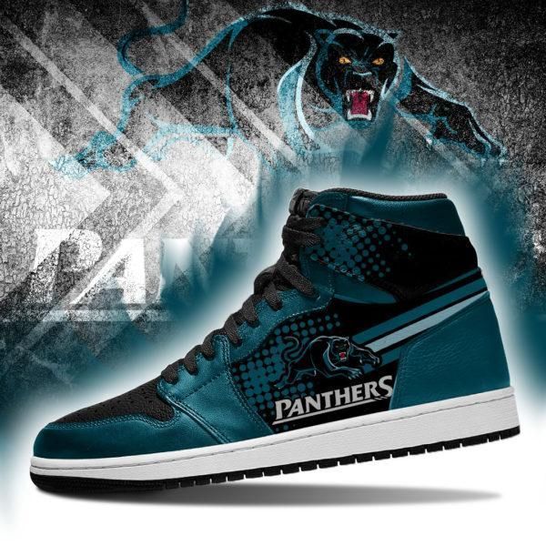 Penrith Panthers NRL High-Top Sneakers Retro Streetwear Vibe Shoes For Men And Women - Image 2