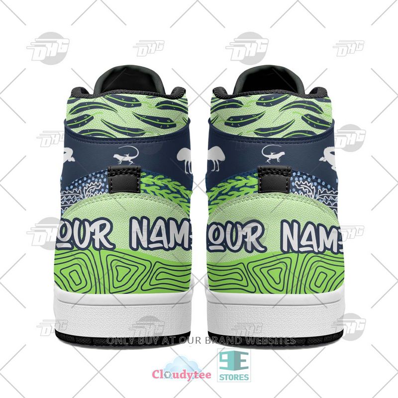 Canberra Raiders NRL High-Top Sneakers Retro Streetwear Vibe Shoes For Men And Women - Image 3