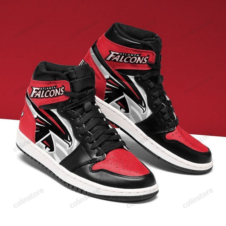 Atlanta Falcons NFL High-Top Sneakers Retro Streetwear Vibe Shoes For Men And Women