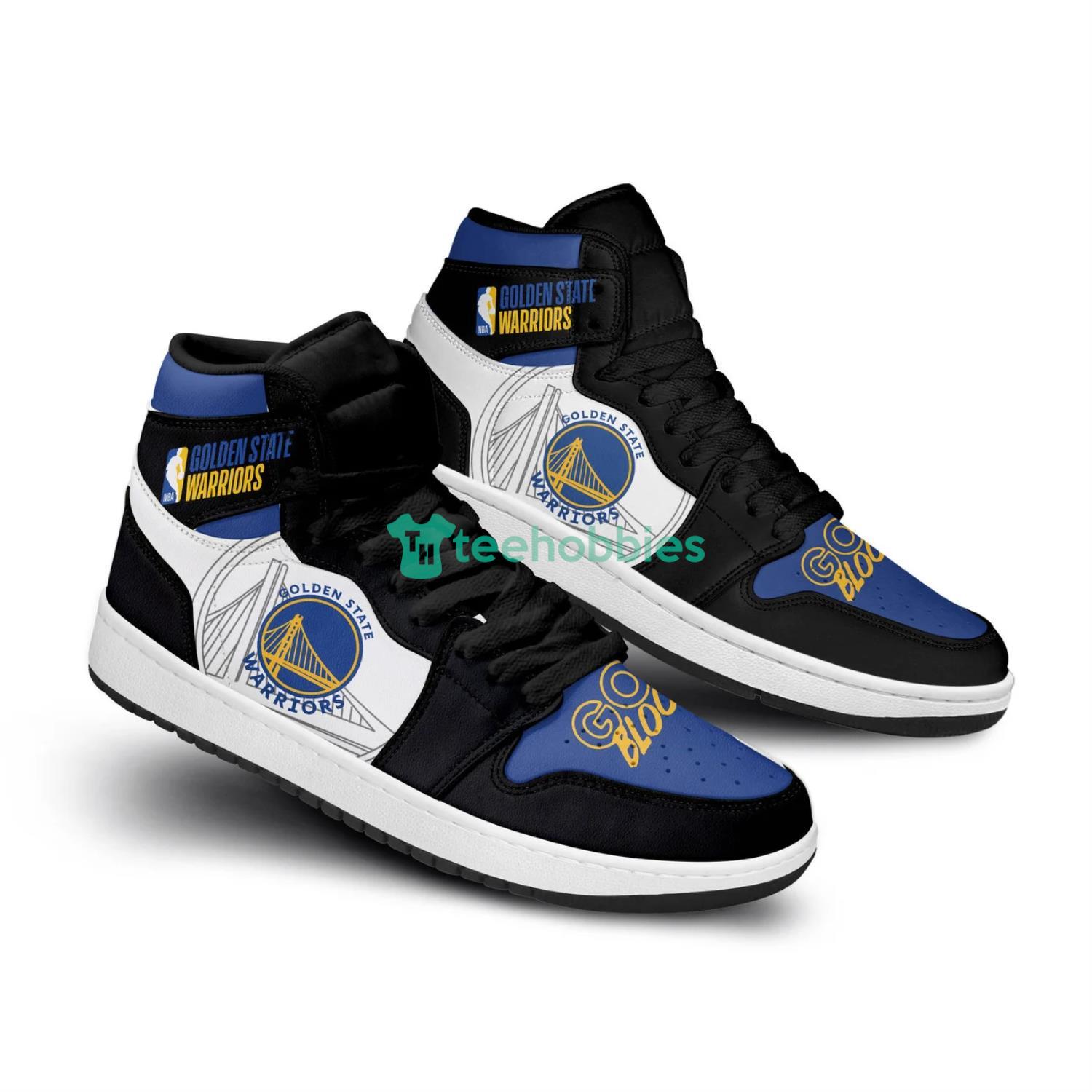 Golden State Warriors NBA High-Top Sneakers Retro Streetwear Vibe Shoes For Men And Women - Image 2