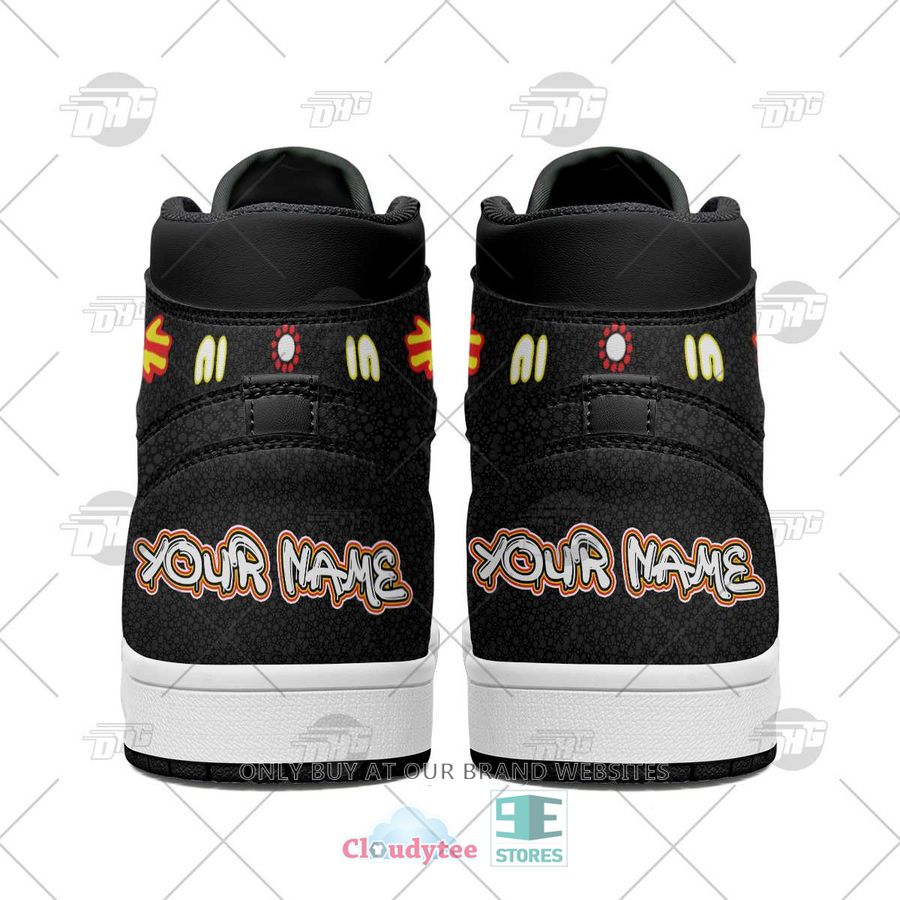 Richmond Tigers AFL High-Top Sneakers Retro Streetwear Vibe Shoes For Men And Women - Image 3