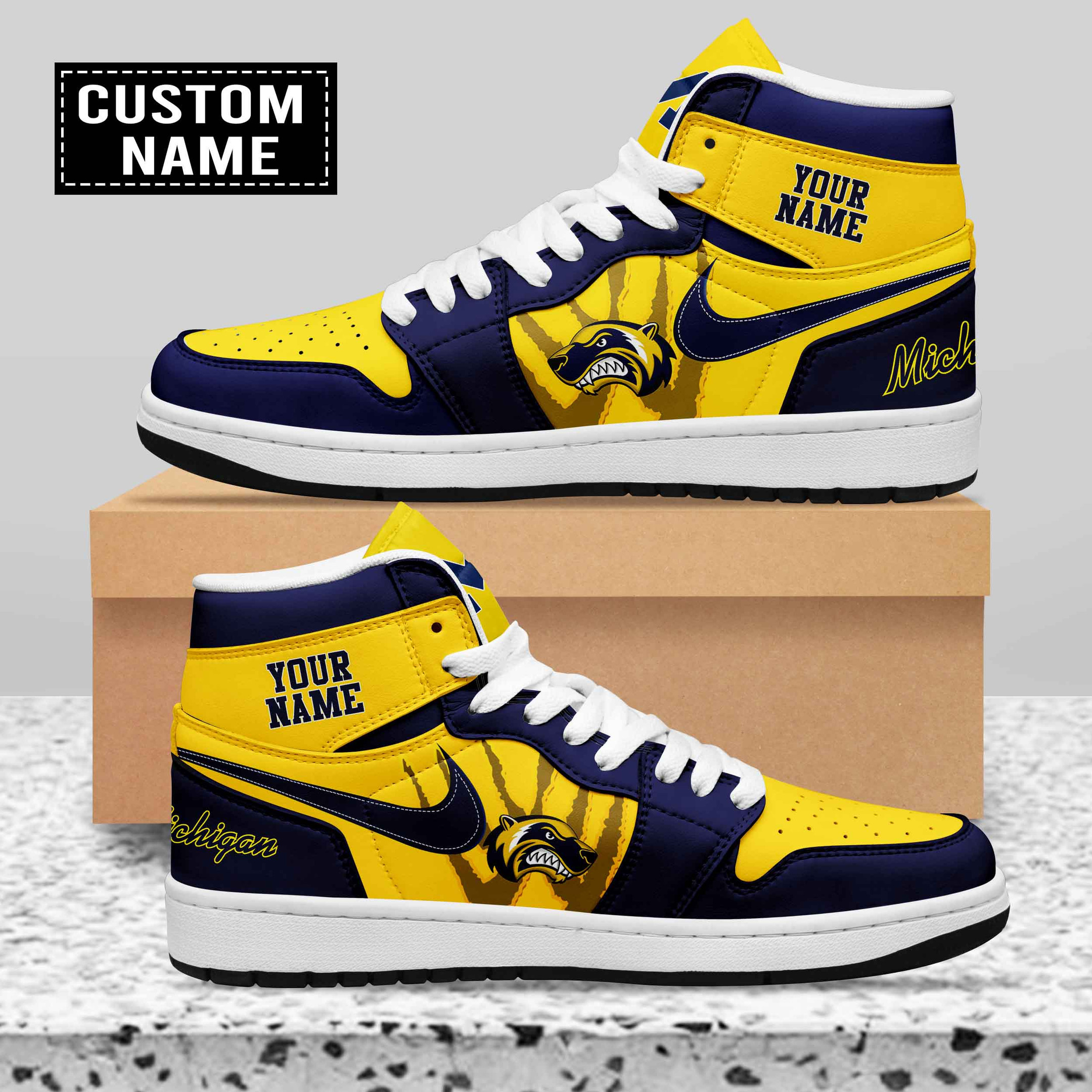 Helsinki Wolverines High-Top Sneakers Retro Streetwear Vibe Shoes For Men And Women - Image 2