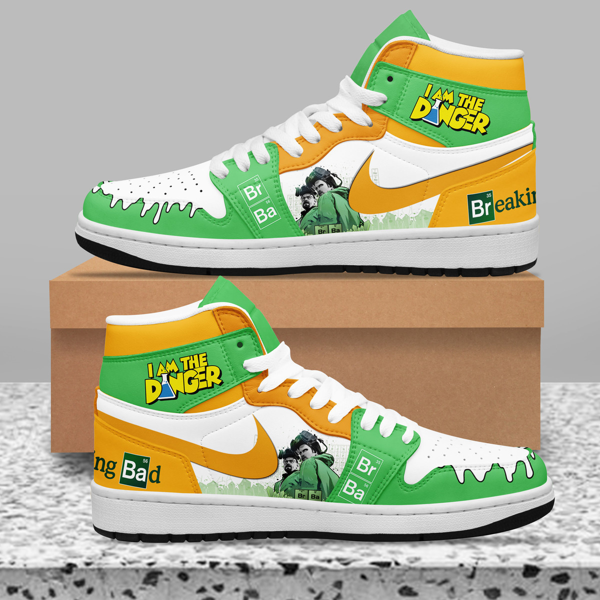 Breaking Bad High-Top Sneakers Retro Streetwear Vibe Shoes For Men And Women - Image 2