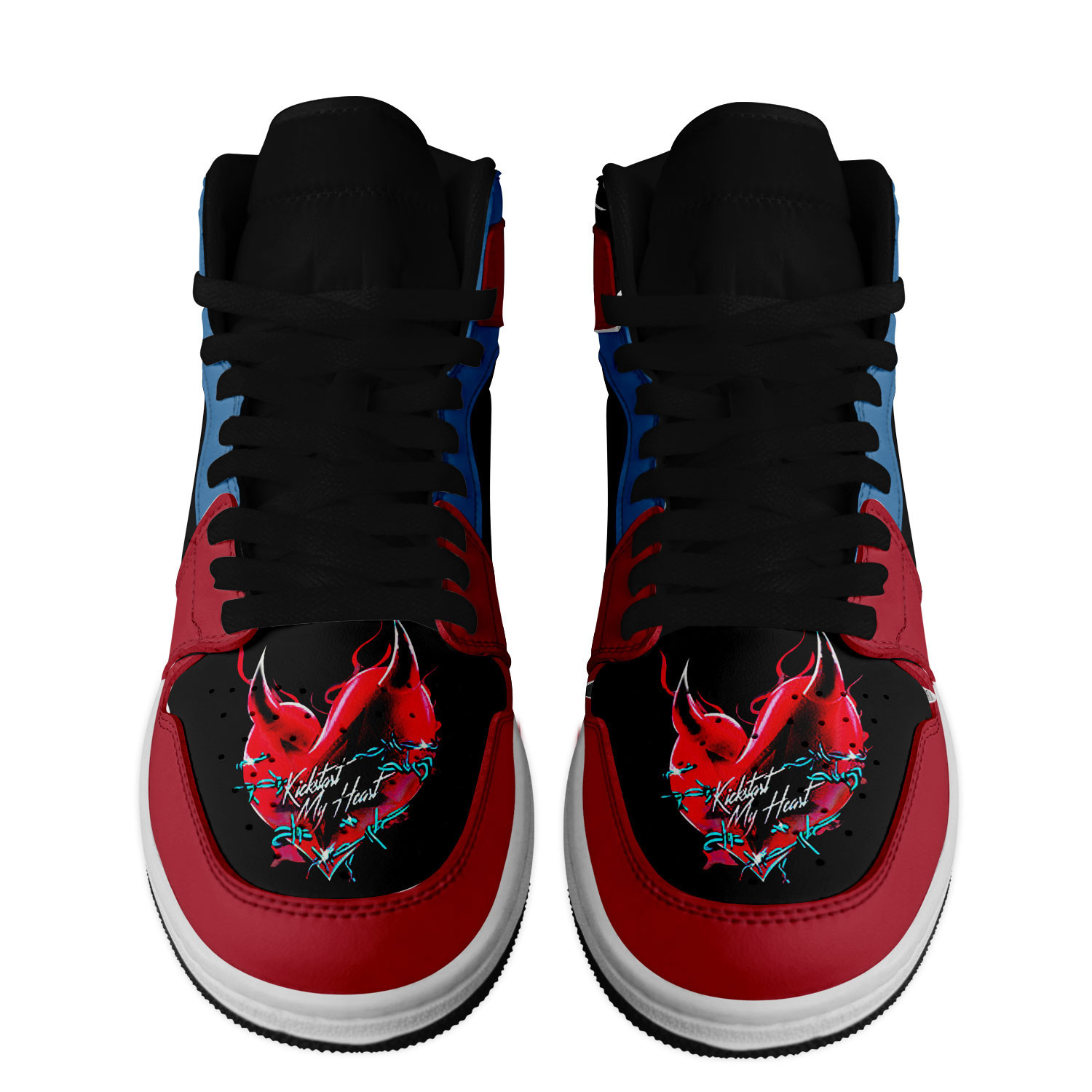 Motley Crue High-Top Sneakers Retro Streetwear Vibe Shoes For Men And Women - Image 3