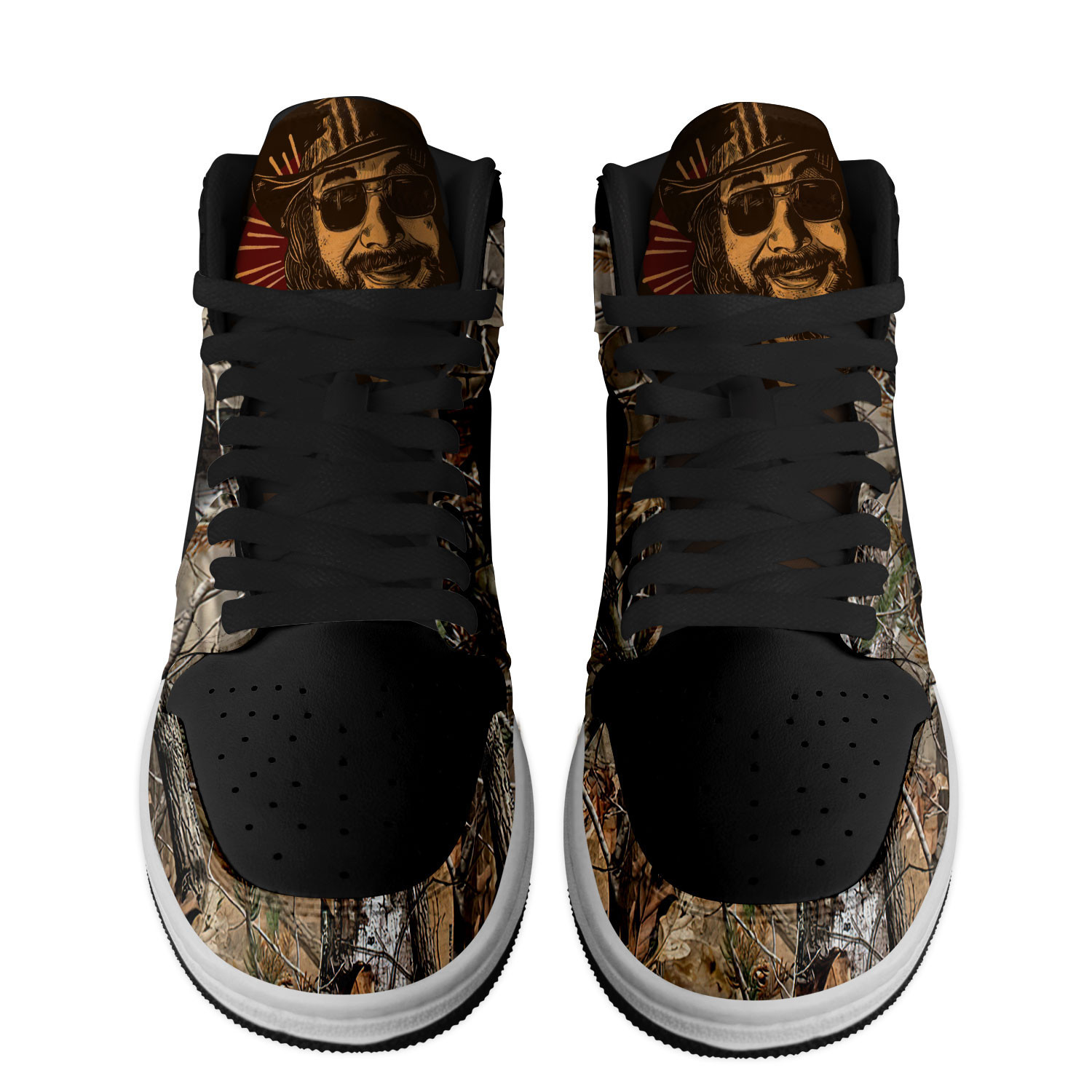 Hank Williams Jr High-Top Sneakers Retro Streetwear Vibe Shoes For Men And Women - Image 3