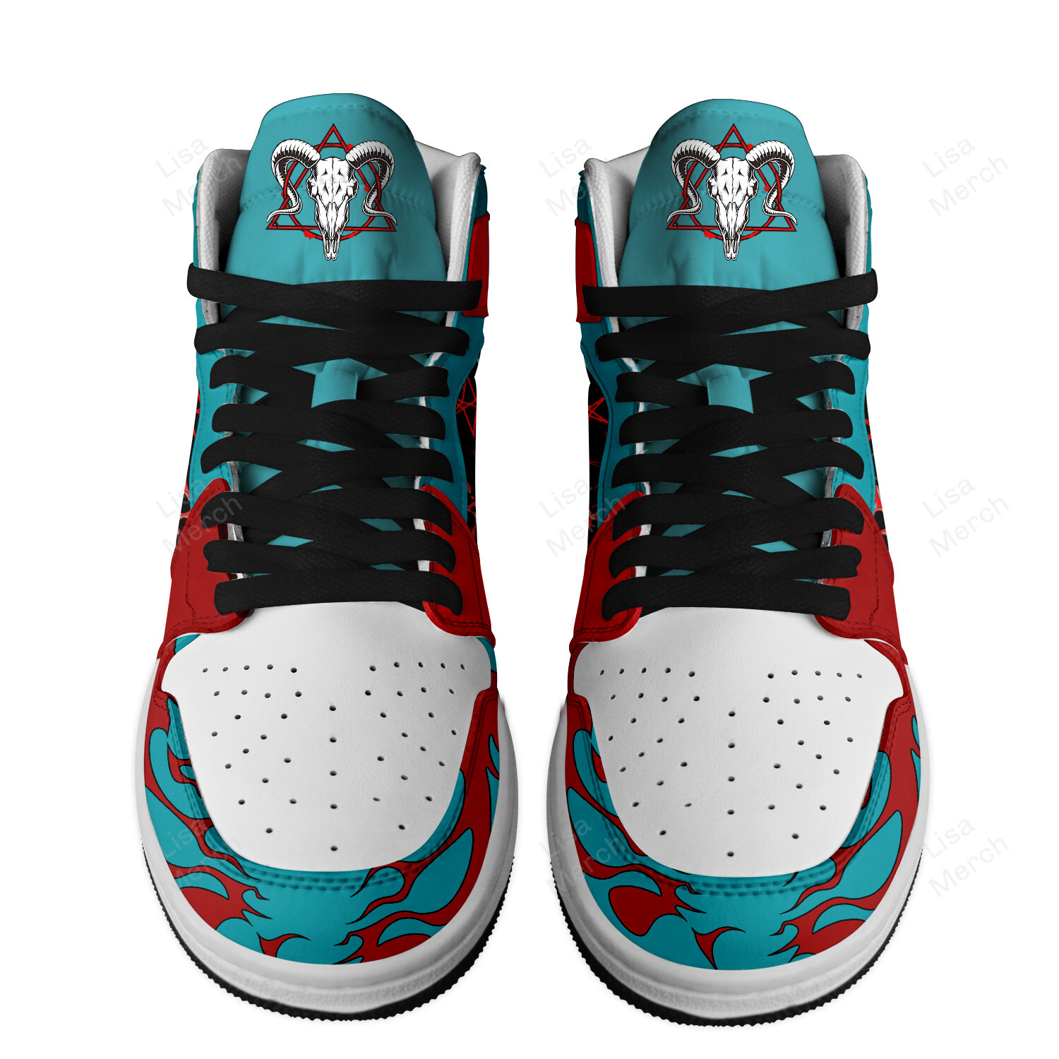 Bring Me The Horizon High-Top Sneakers Retro Streetwear Vibe Shoes For Men And Women - Image 2