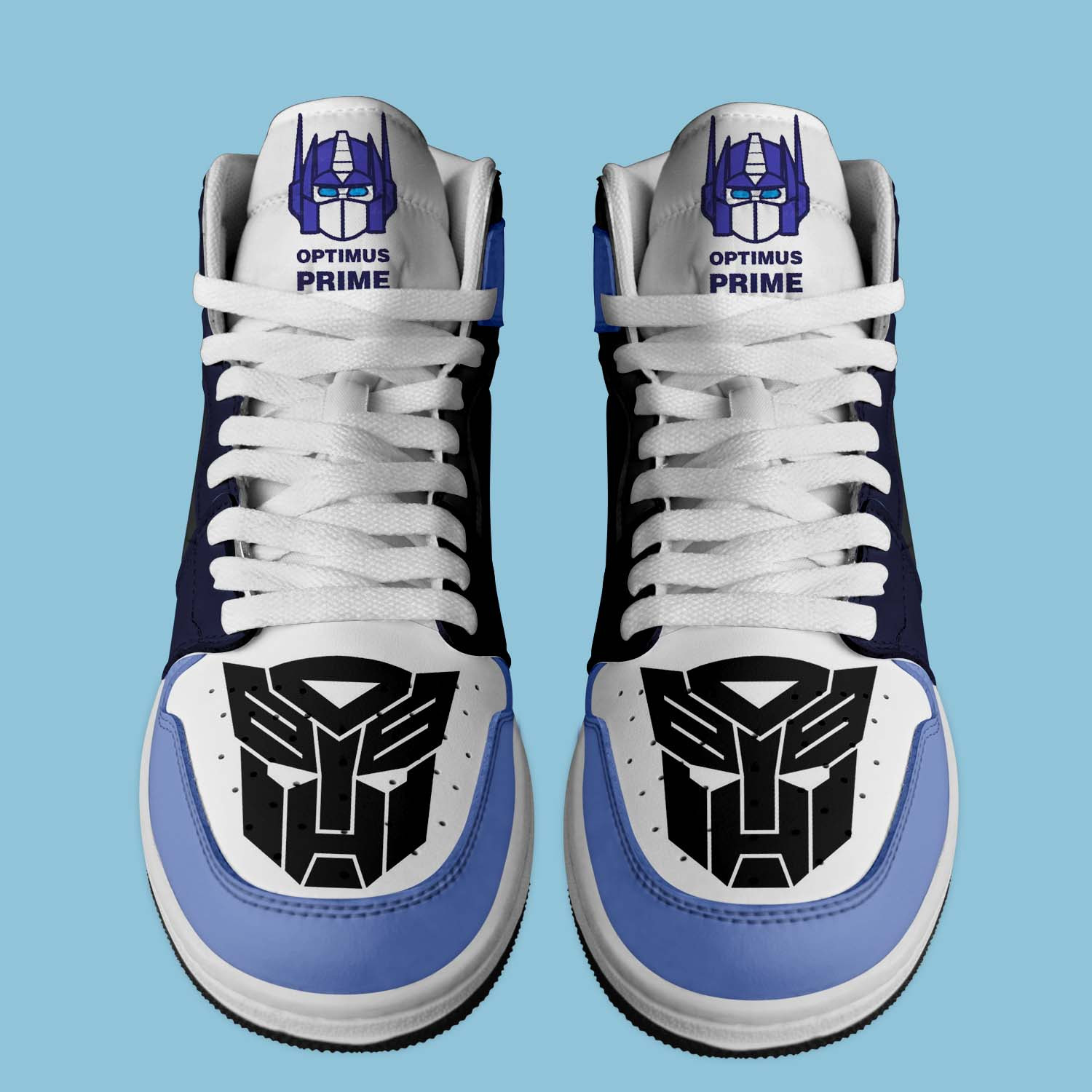 Optimus High-Top Sneakers Retro Streetwear Vibe Shoes For Men And Women - Image 2