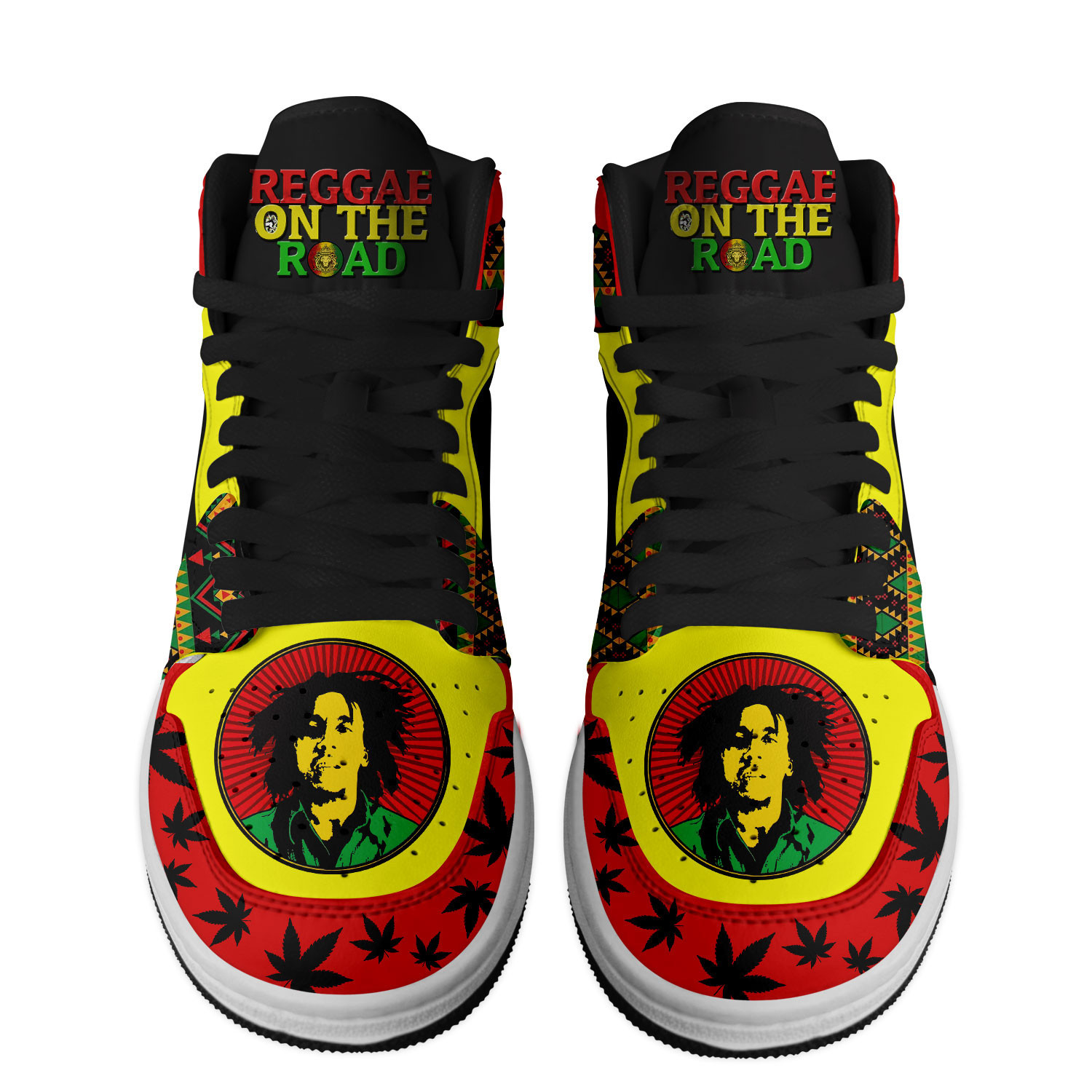 Bob Marley High-Top Sneakers Retro Streetwear Vibe Shoes For Men And Women - Image 3