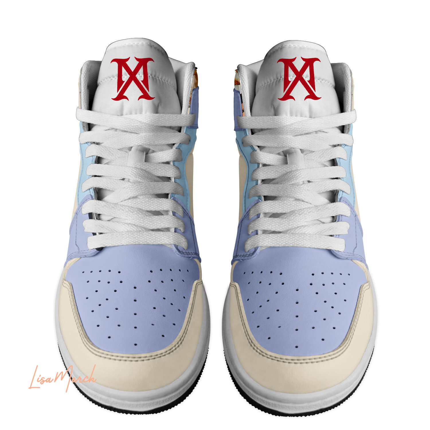 Madonna High-Top Sneakers Retro Streetwear Vibe Shoes For Men And Women - Image 2