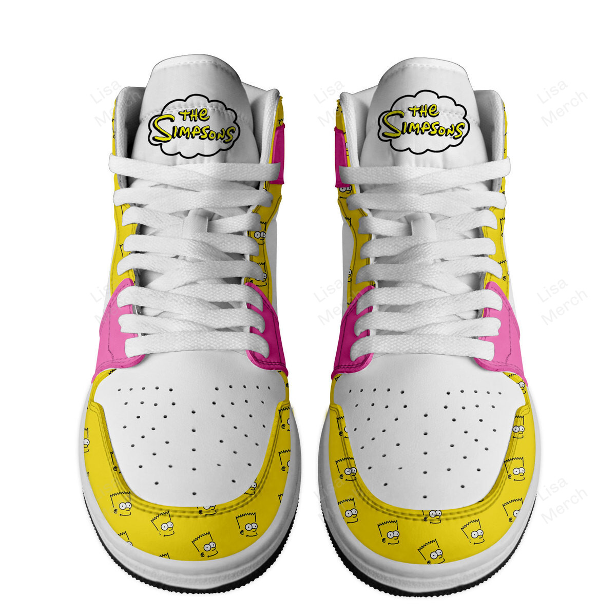 The Simpsons High-Top Sneakers Retro Streetwear Vibe Shoes For Men And Women - Image 3