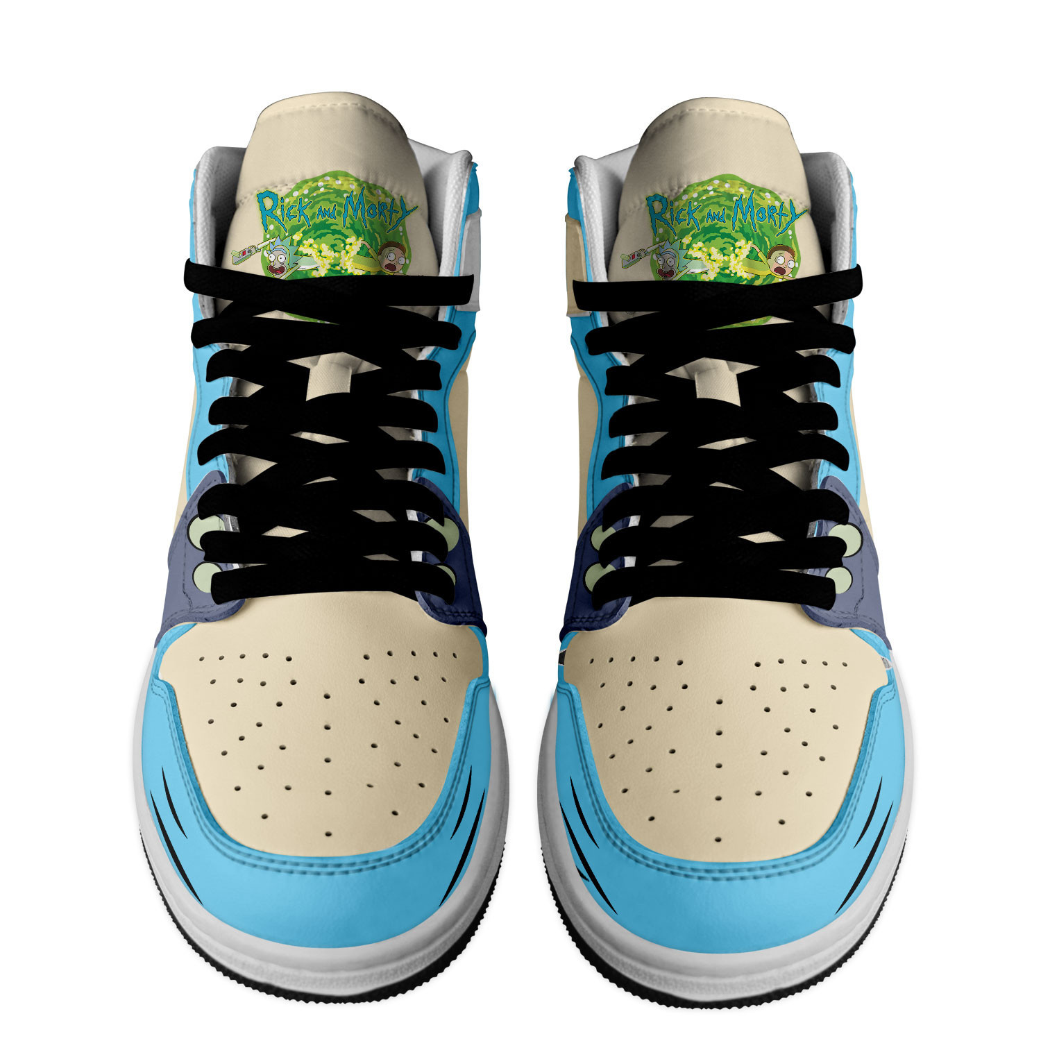 Rick And Morty High-Top Sneakers Retro Streetwear Vibe Shoes For Men And Women - Image 2