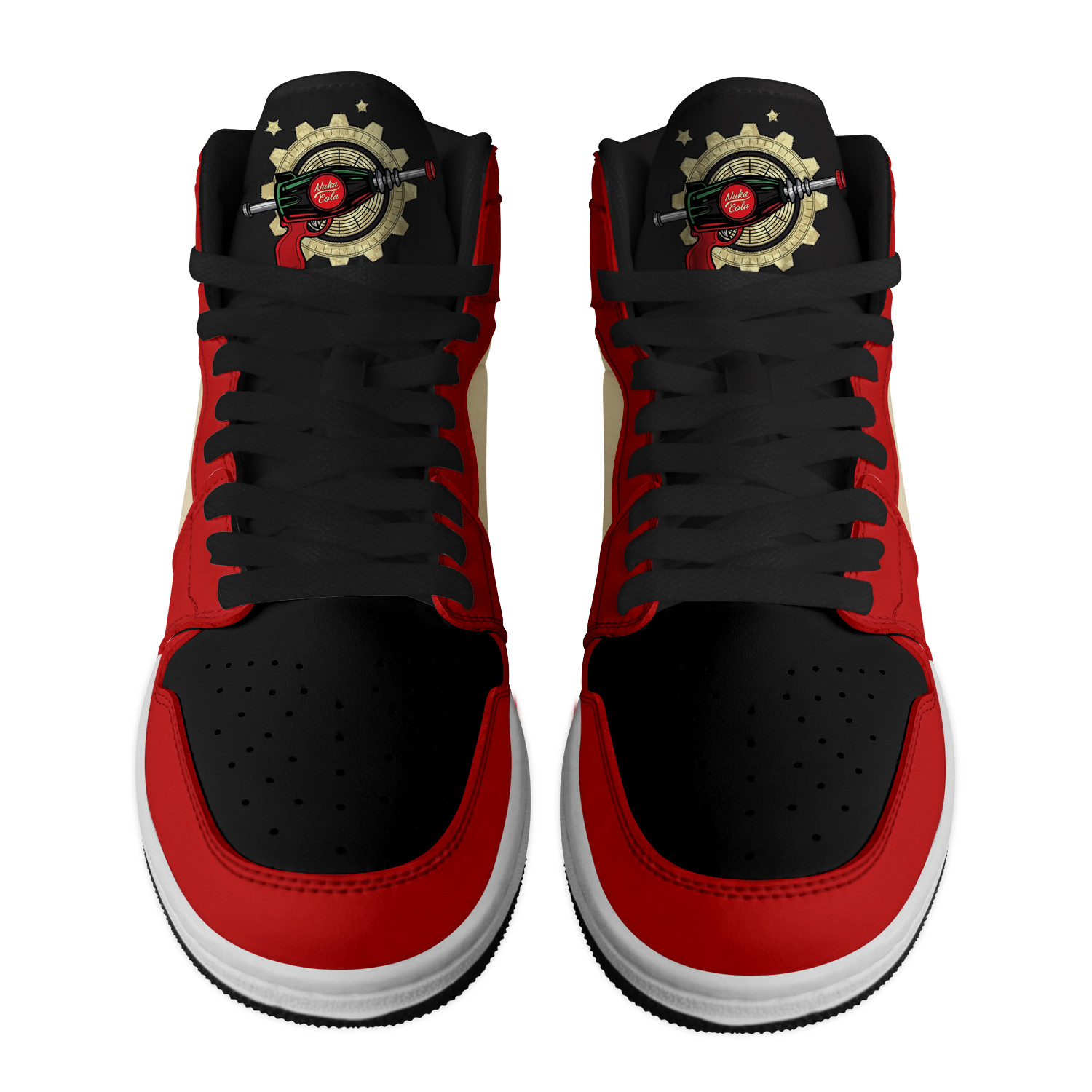 Fallout 4 High-Top Sneakers Retro Streetwear Vibe Shoes For Men And Women - Image 2