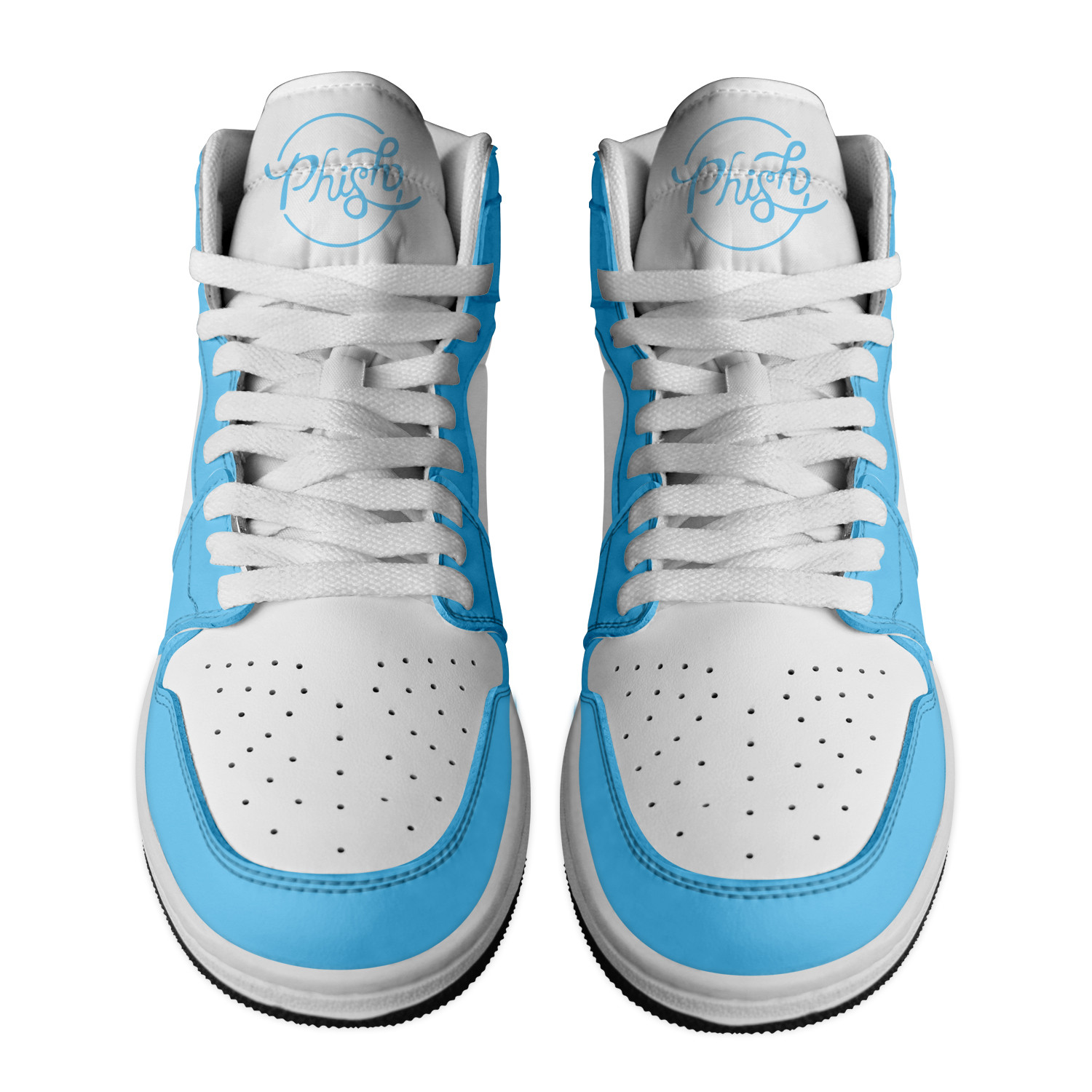 Phish High-Top Sneakers Retro Streetwear Vibe Shoes For Men And Women - Image 2