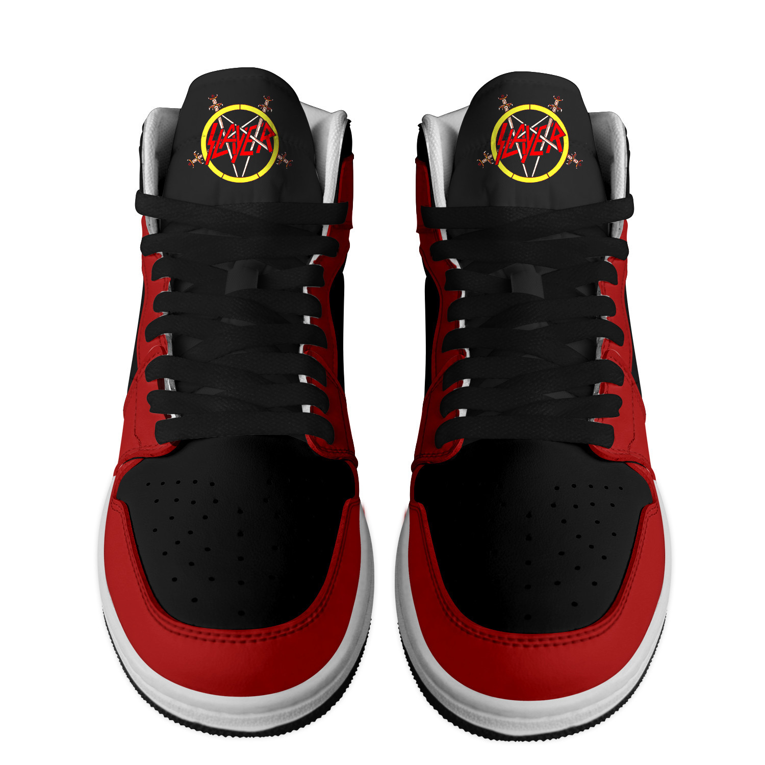 Slayer High-Top Sneakers Retro Streetwear Vibe Shoes For Men And Women - Image 2