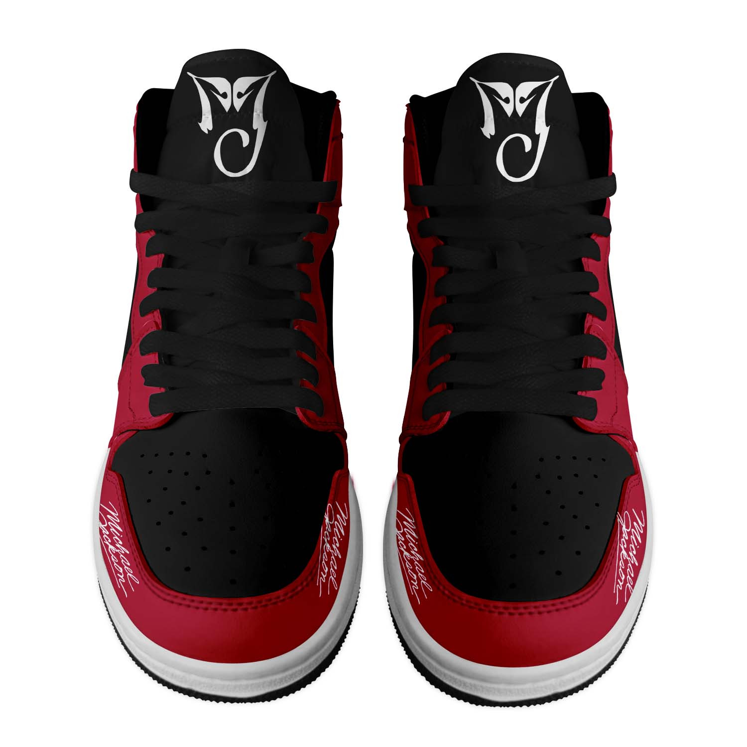 Michael Jackson High-Top Sneakers Retro Streetwear Vibe Shoes For Men And Women - Image 2