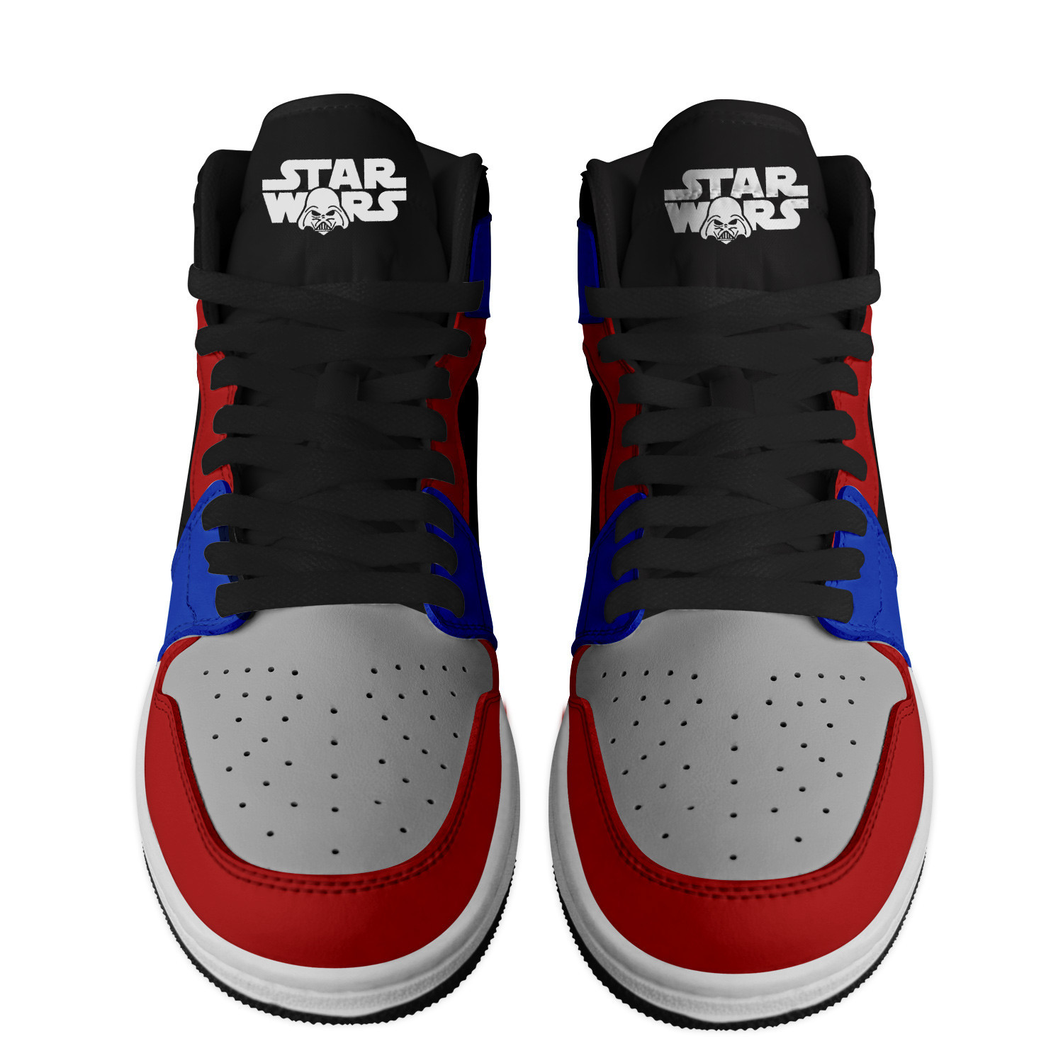 Darth Vader High-Top Sneakers Retro Streetwear Vibe Shoes For Men And Women - Image 2