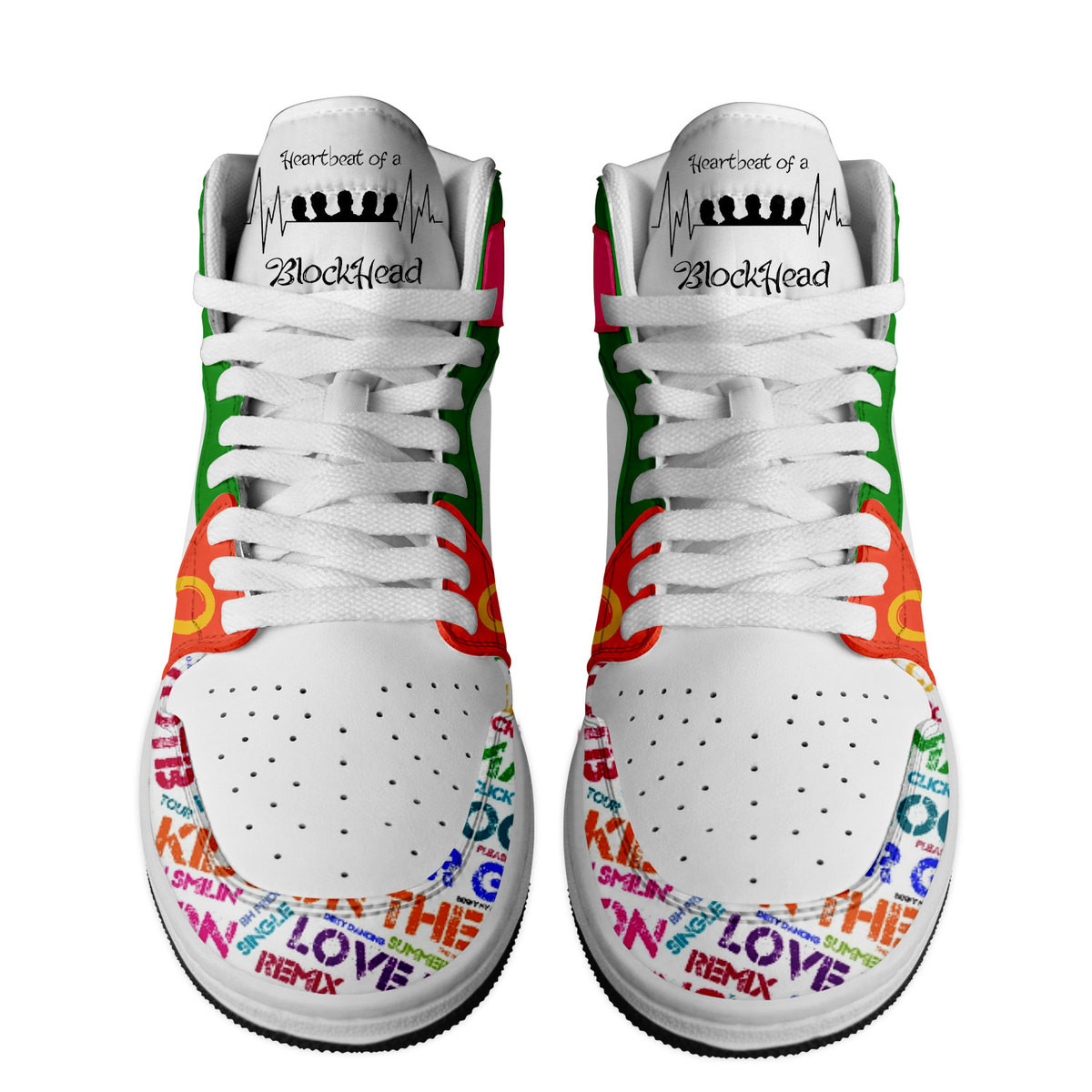 New Kids On The Block High-Top Sneakers Retro Streetwear Vibe Shoes For Men And Women - Image 3