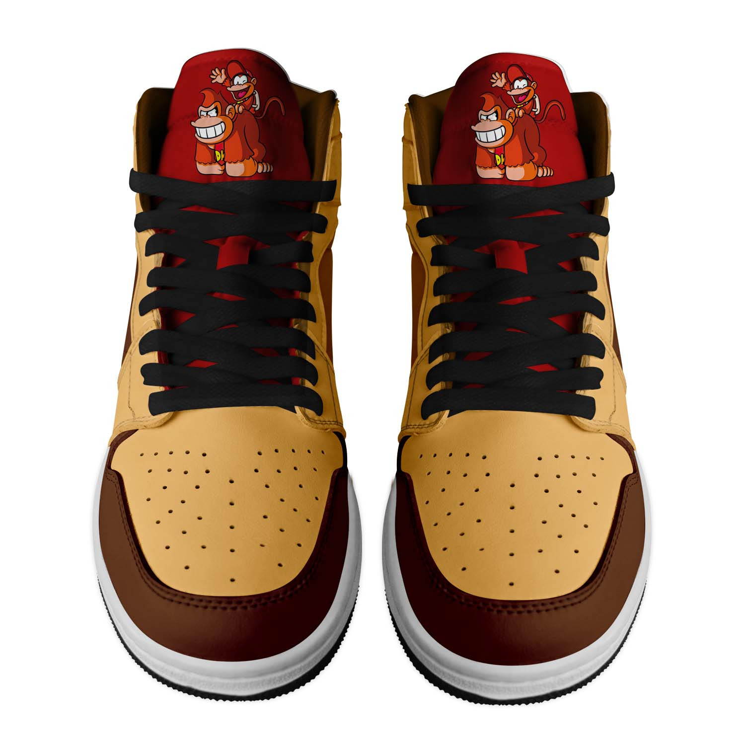 Donkey Kong High-Top Sneakers Retro Streetwear Vibe Shoes For Men And Women - Image 2