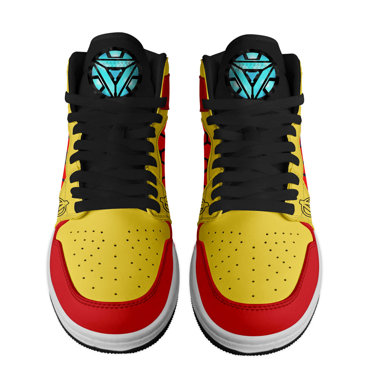 Tony Stark High-Top Sneakers Retro Streetwear Vibe Shoes For Men And Women - Image 2