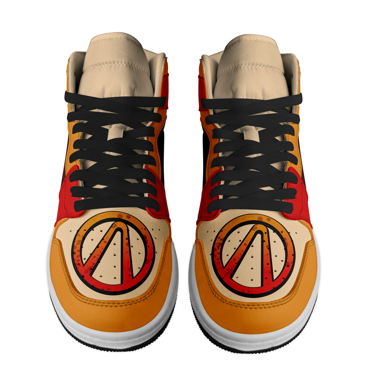 Borderlands High-Top Sneakers Retro Streetwear Vibe Shoes For Men And Women - Image 2