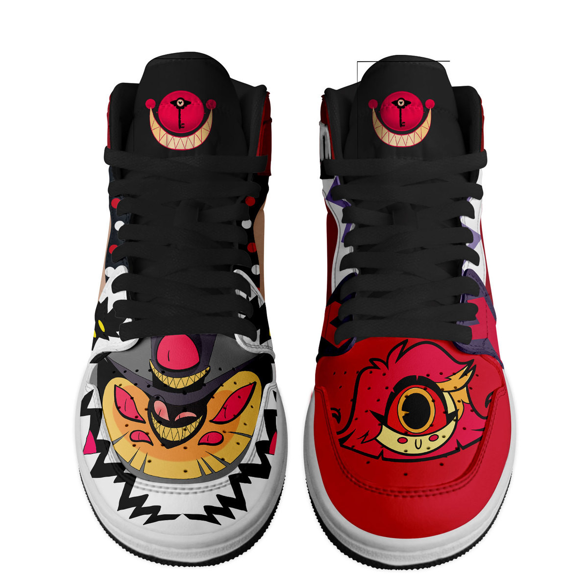 Hazbin Hotel High-Top Sneakers Retro Streetwear Vibe Shoes For Men And Women - Image 3