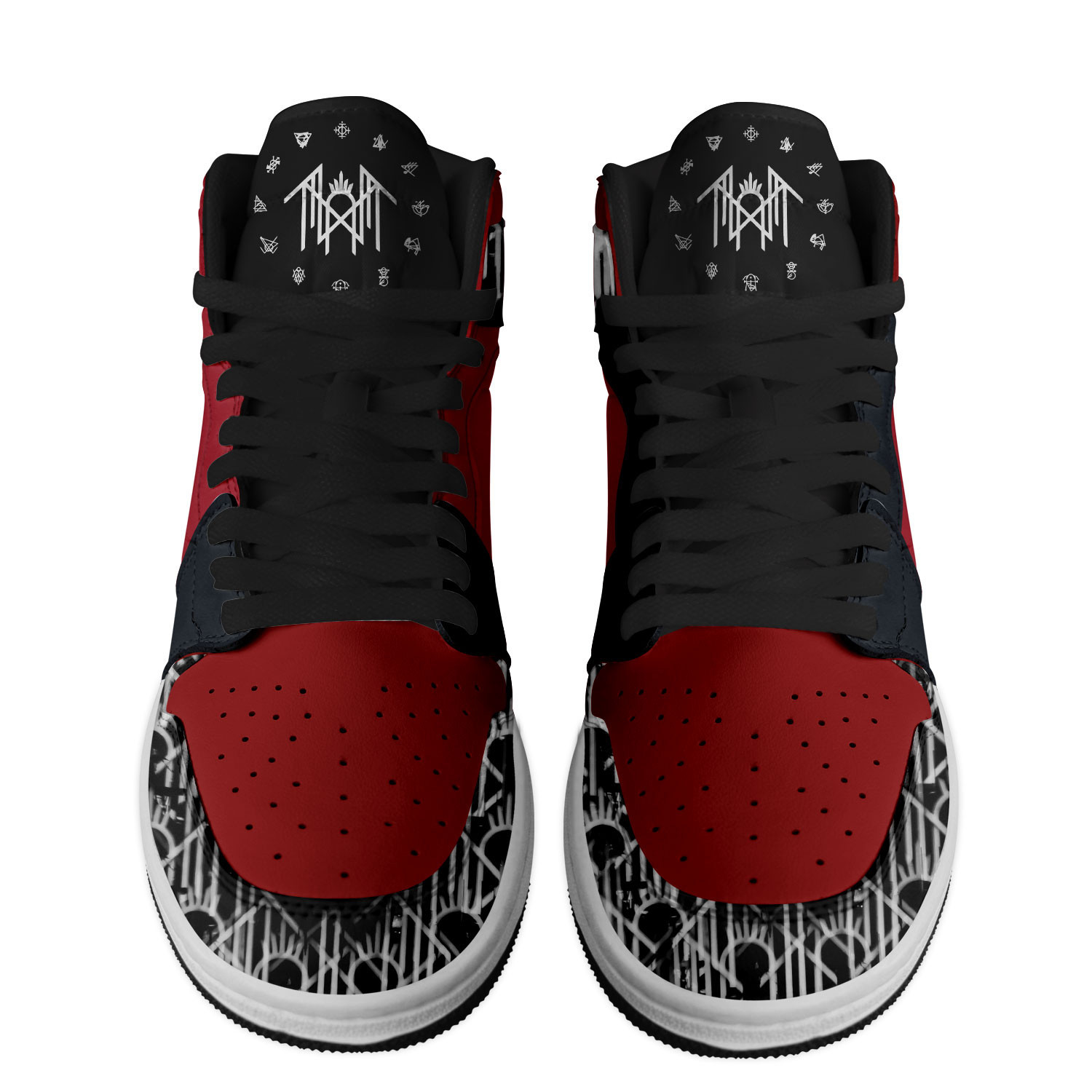 Sleep Token High-Top Sneakers Retro Streetwear Vibe Shoes For Men And Women - Image 4