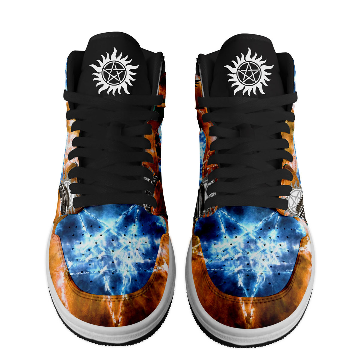 Supernatural High-Top Sneakers Retro Streetwear Vibe Shoes For Men And Women - Image 2