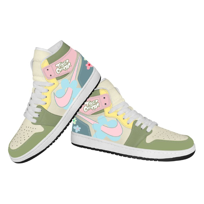 Tyler The Creator High-Top Sneakers Retro Streetwear Vibe Shoes For Men And Women - Image 3