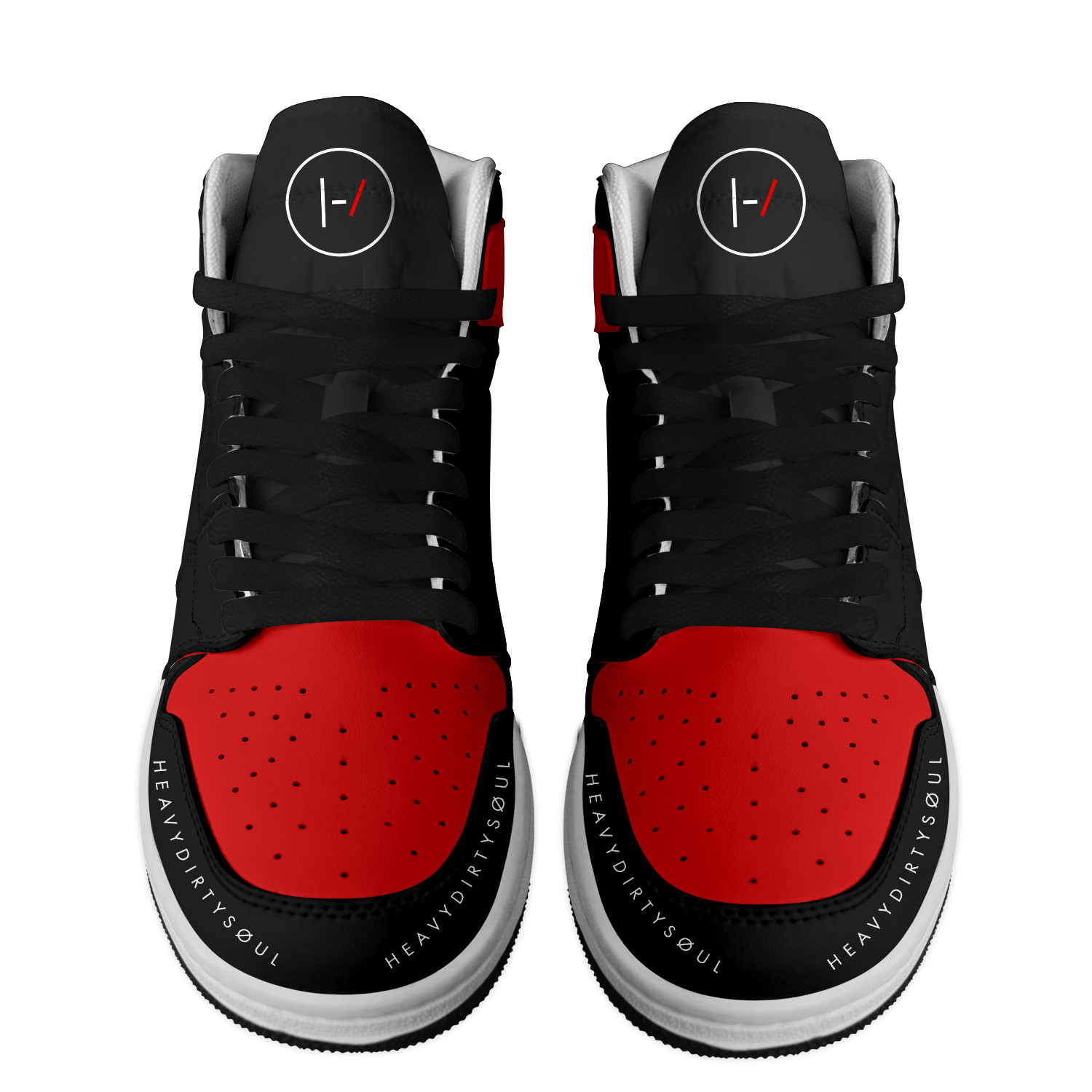 Twenty One Pilots High-Top Sneakers Retro Streetwear Vibe Shoes For Men And Women - Image 2