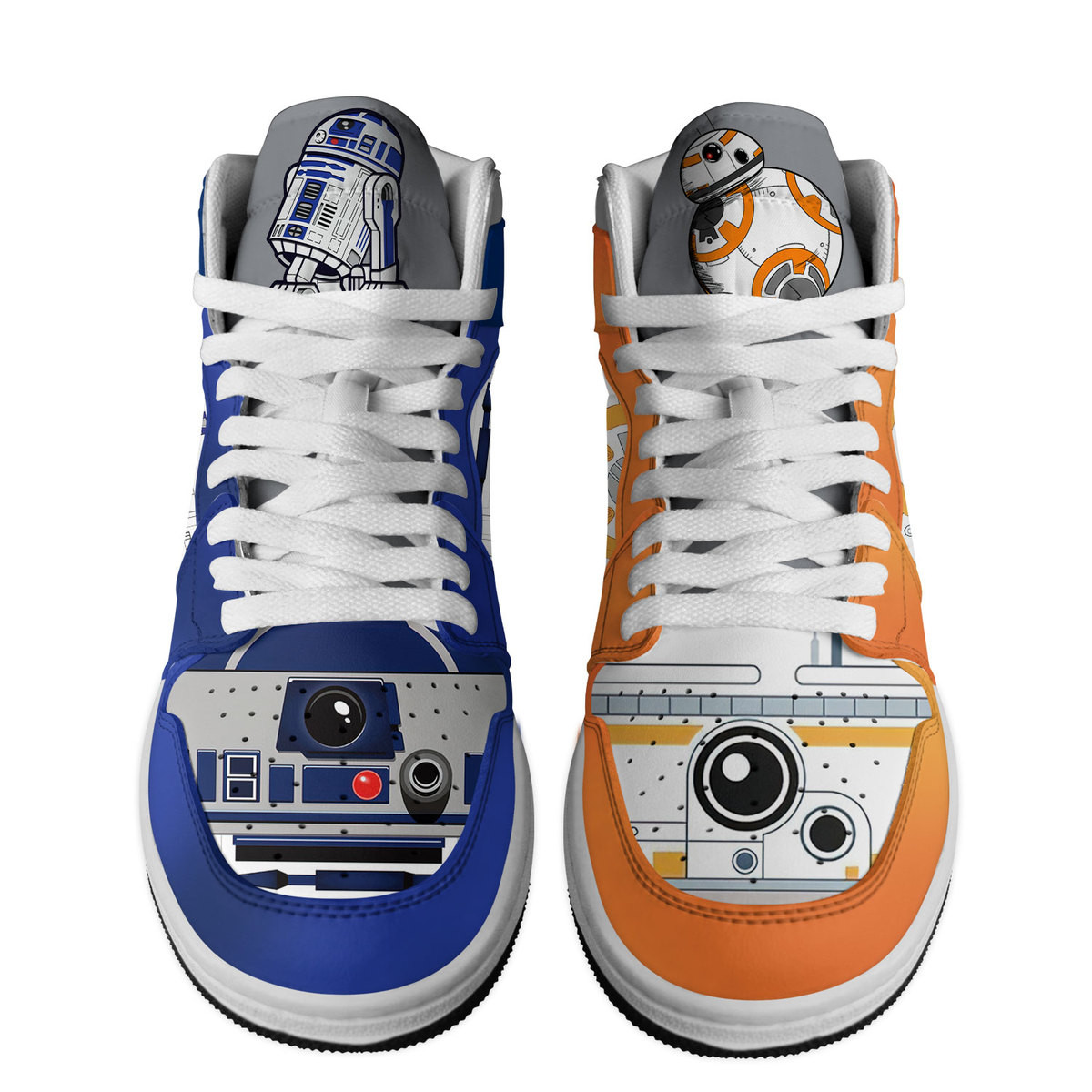 Star Wars High-Top Sneakers Retro Streetwear Vibe Shoes For Men And Women - Image 3