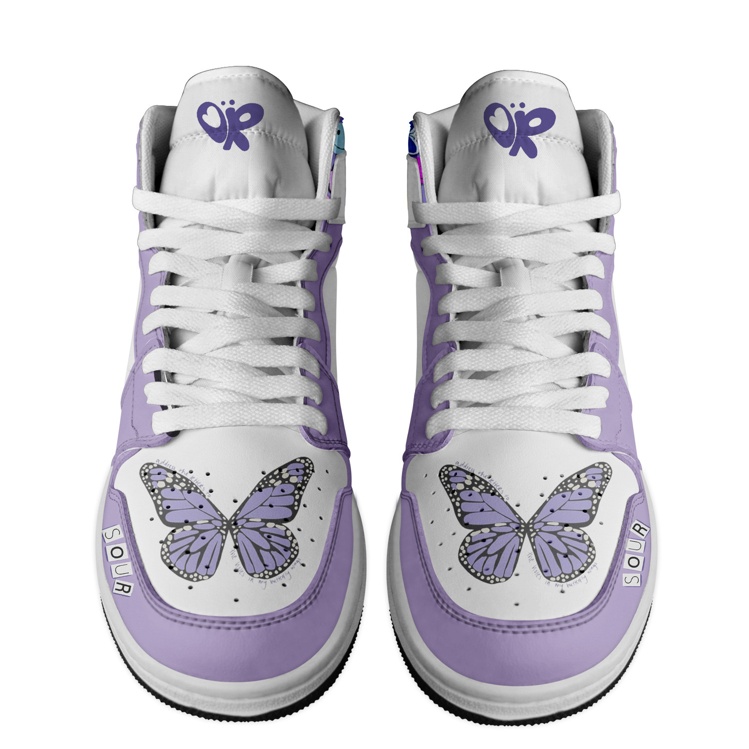 Olivia Rodrigo High-Top Sneakers Retro Streetwear Vibe Shoes For Men And Women - Image 2