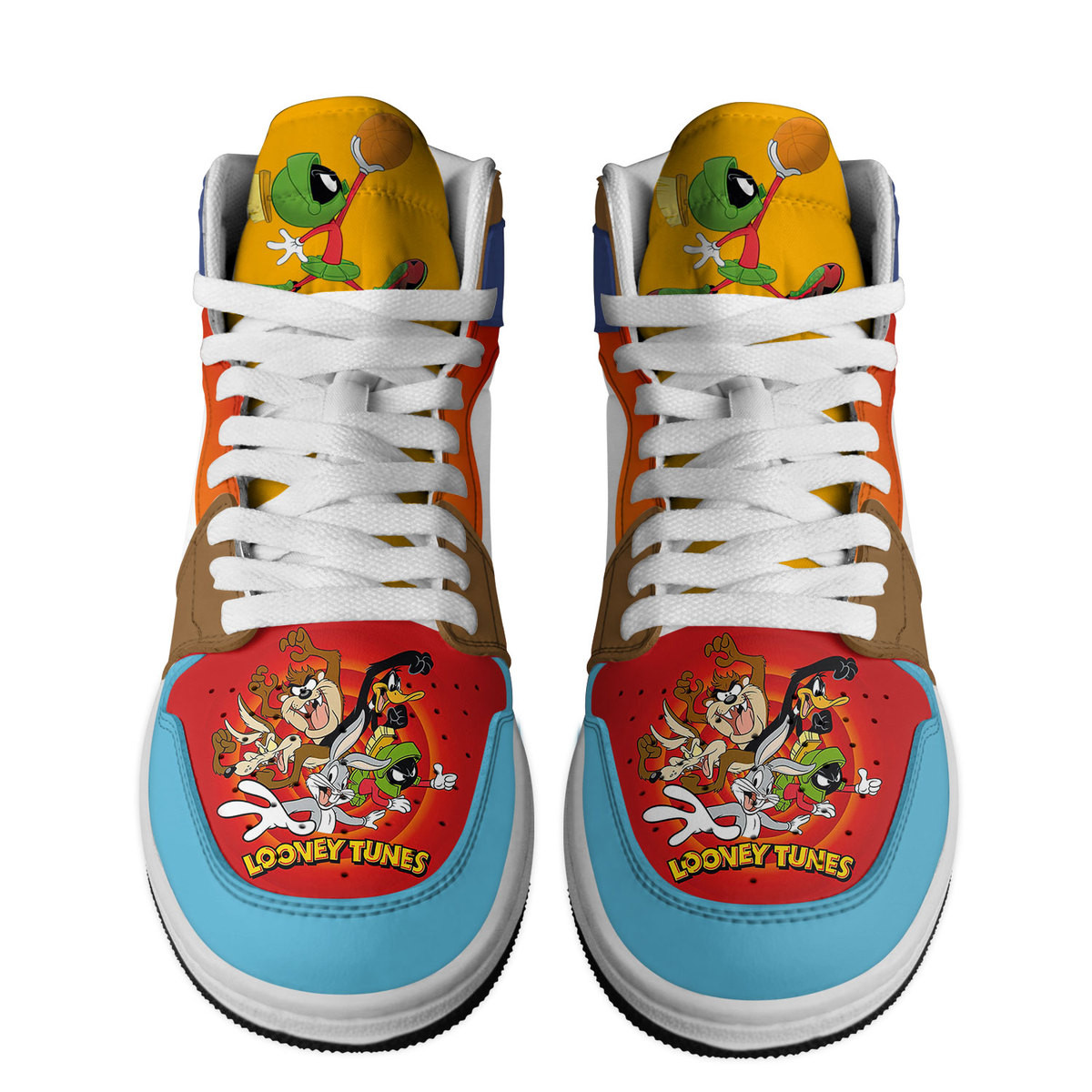 Looney Tunes High-Top Sneakers Retro Streetwear Vibe Shoes For Men And Women - Image 2