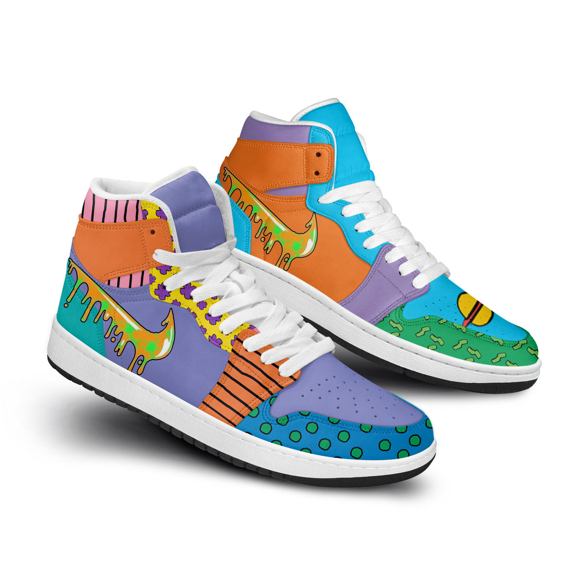 Rugrats High-Top Sneakers Retro Streetwear Vibe Shoes For Men And Women - Image 4