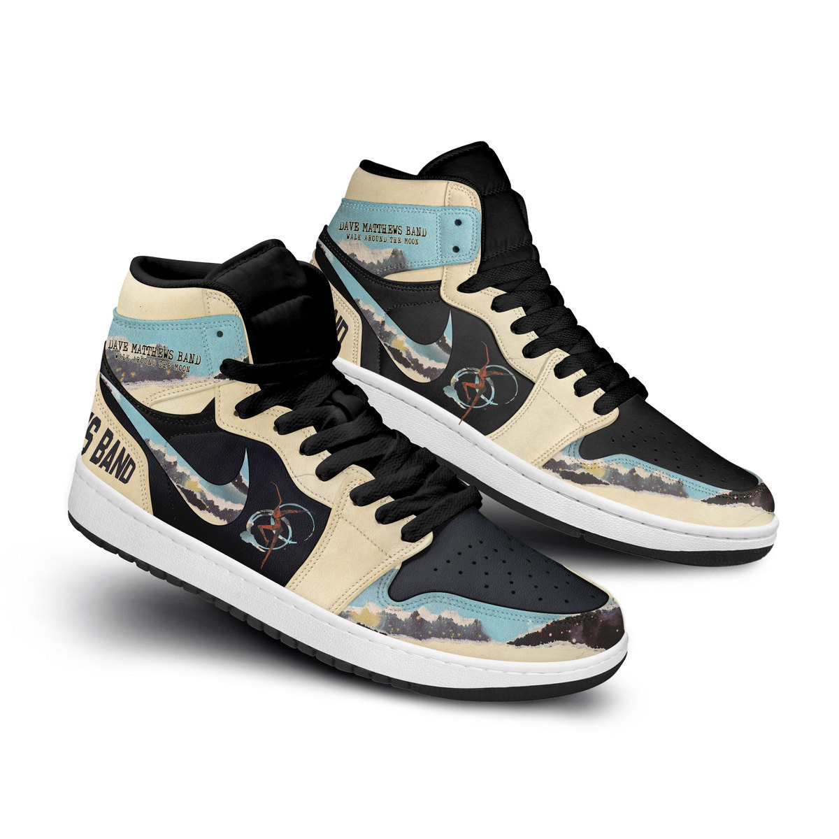 Dave Matthews Band High-Top Sneakers Retro Streetwear Vibe Shoes For Men And Women - Image 3
