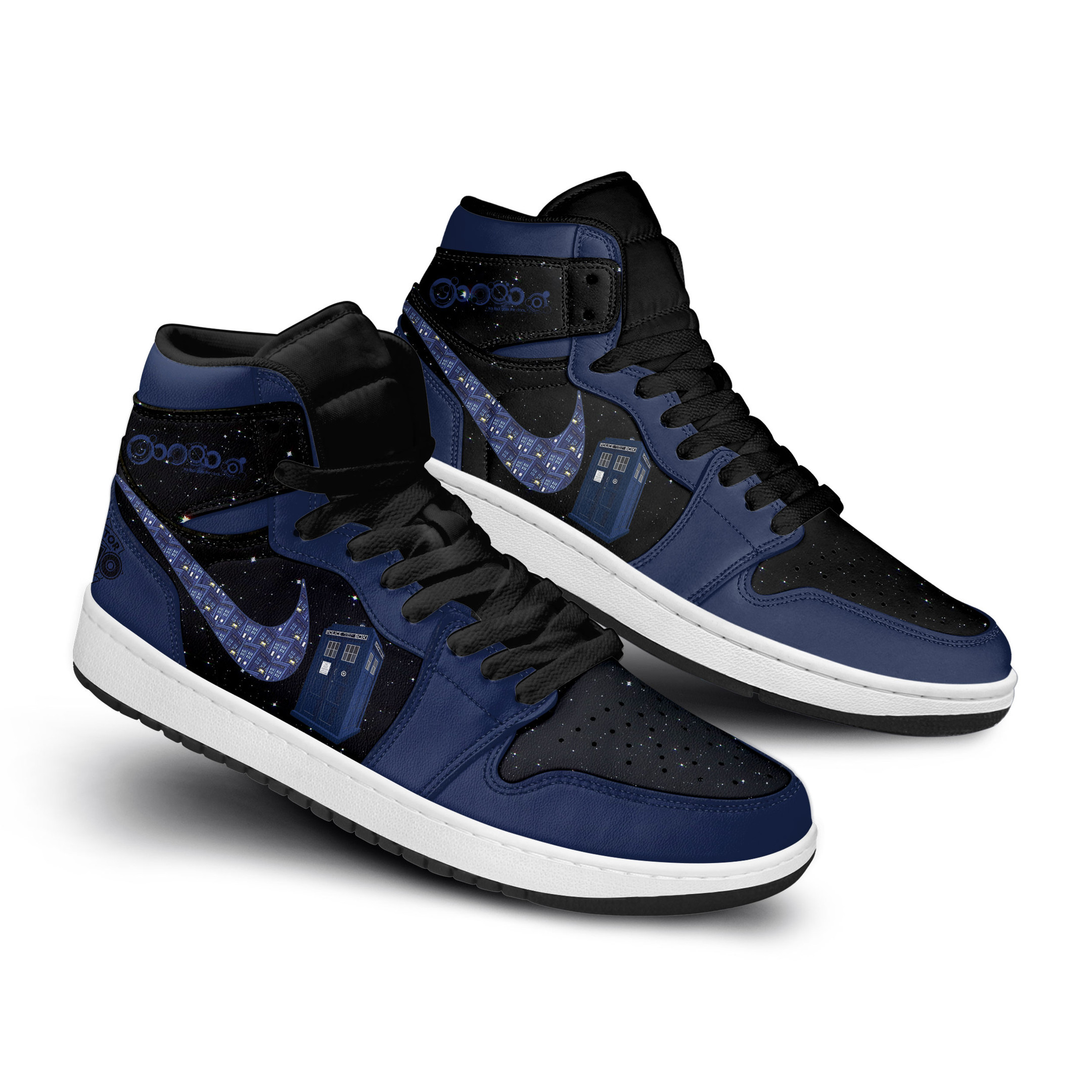 Doctor Who High-Top Sneakers Retro Streetwear Vibe Shoes For Men And Women - Image 3